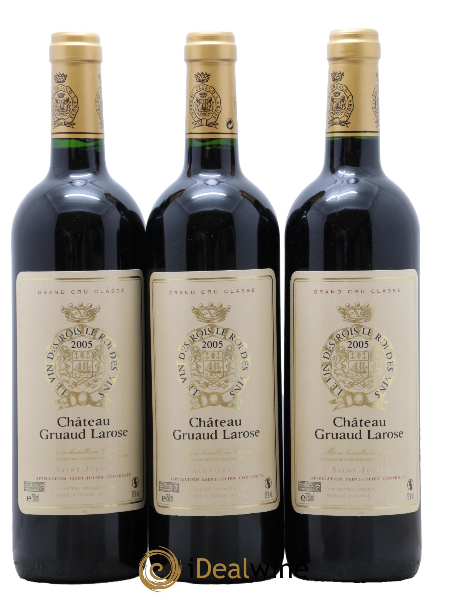 Château Gruaud Larose 2ème Grand Cru Classé 2005 - Lot de 12 bouteilles - 4