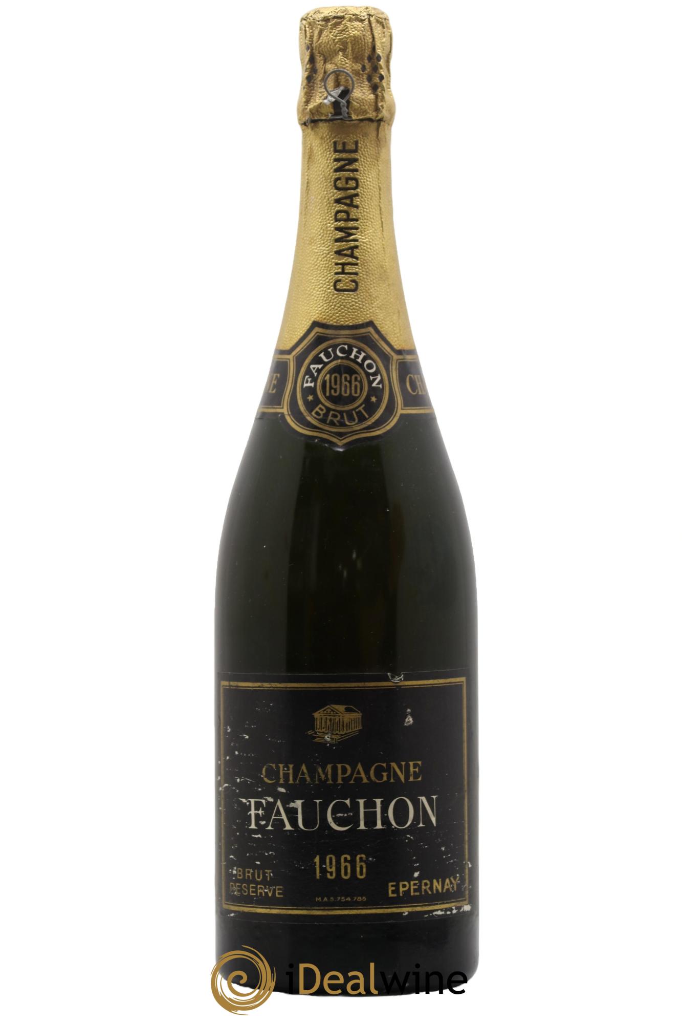 Champagne Brut Fauchon 1966 - Lot of 1 bottle - 0