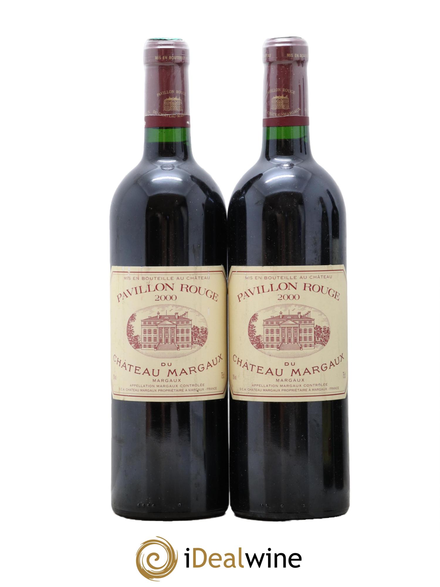 Pavillon Rouge du Château Margaux Second Vin 2000 - Lotto di 2 bottiglie - 0