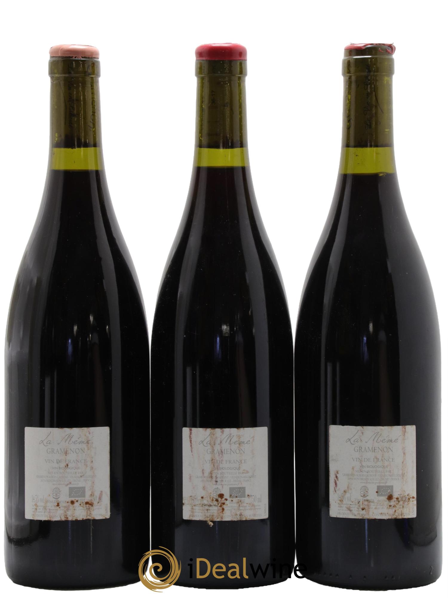 Côtes du Rhône La Mémé Ceps Centenaires Gramenon (Domaine) 2016 - Posten von 3 Flaschen - 1