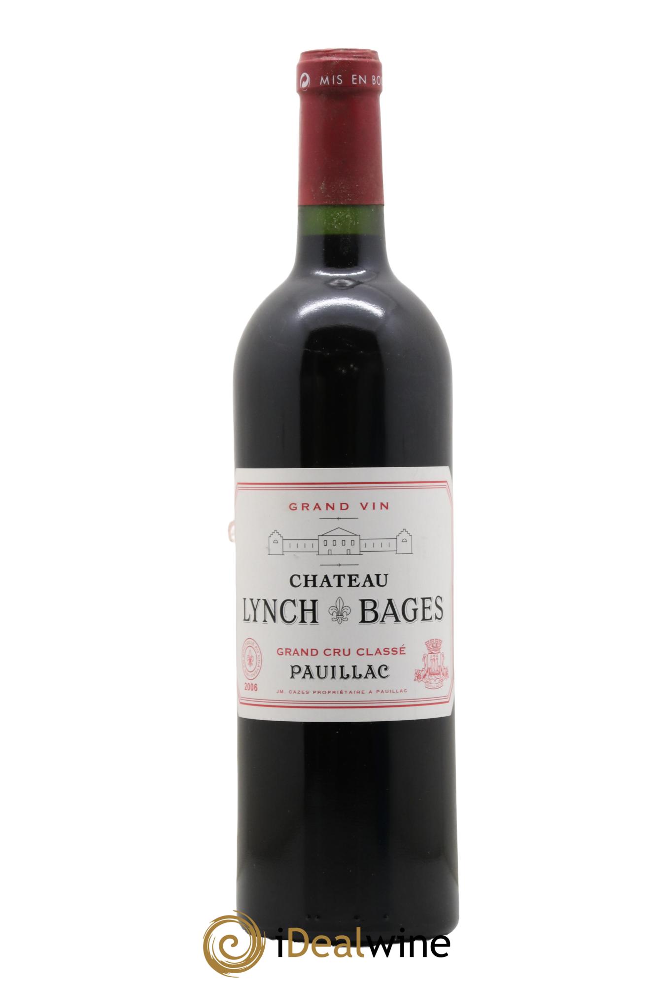 Château Lynch Bages 5ème Grand Cru Classé 2006 - Lot de 1 bouteille - 0