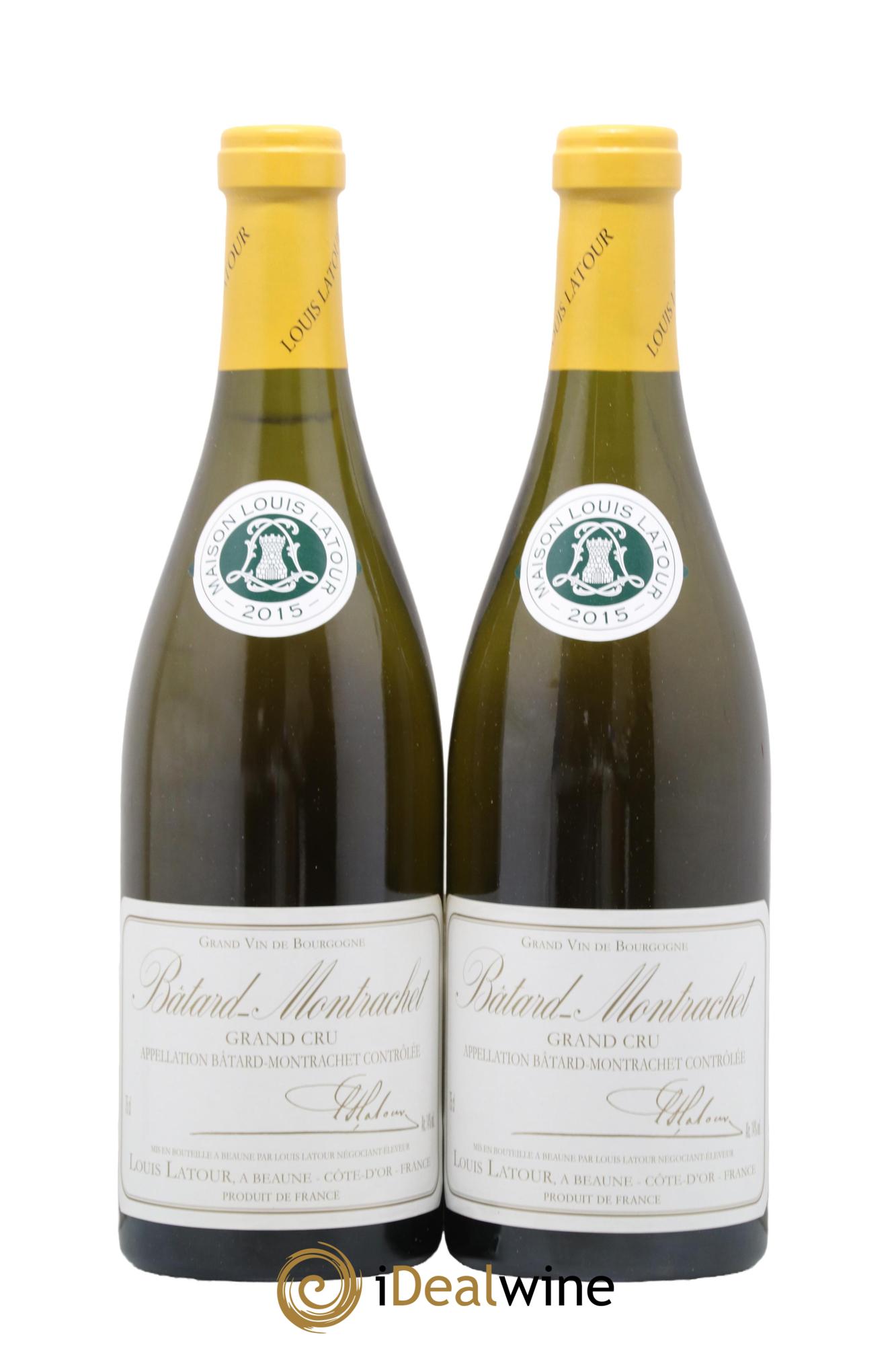 Bâtard-Montrachet Grand Cru Louis Latour 2015 - Lot de 2 bouteilles - 0