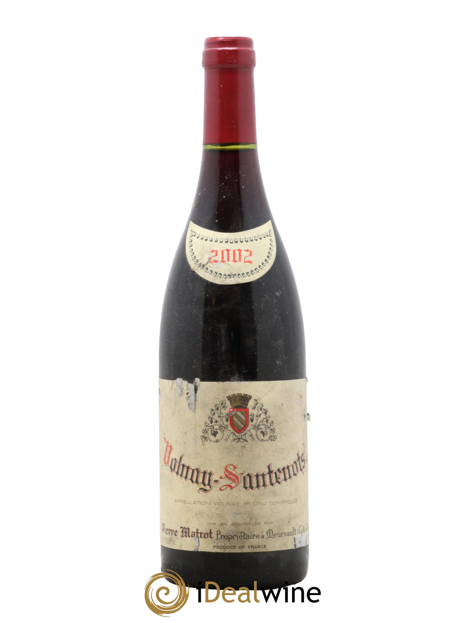 Volnay 1er Cru Les Santenots Pierre Matrot 2002 - Lotto di 1 bottiglia - 0