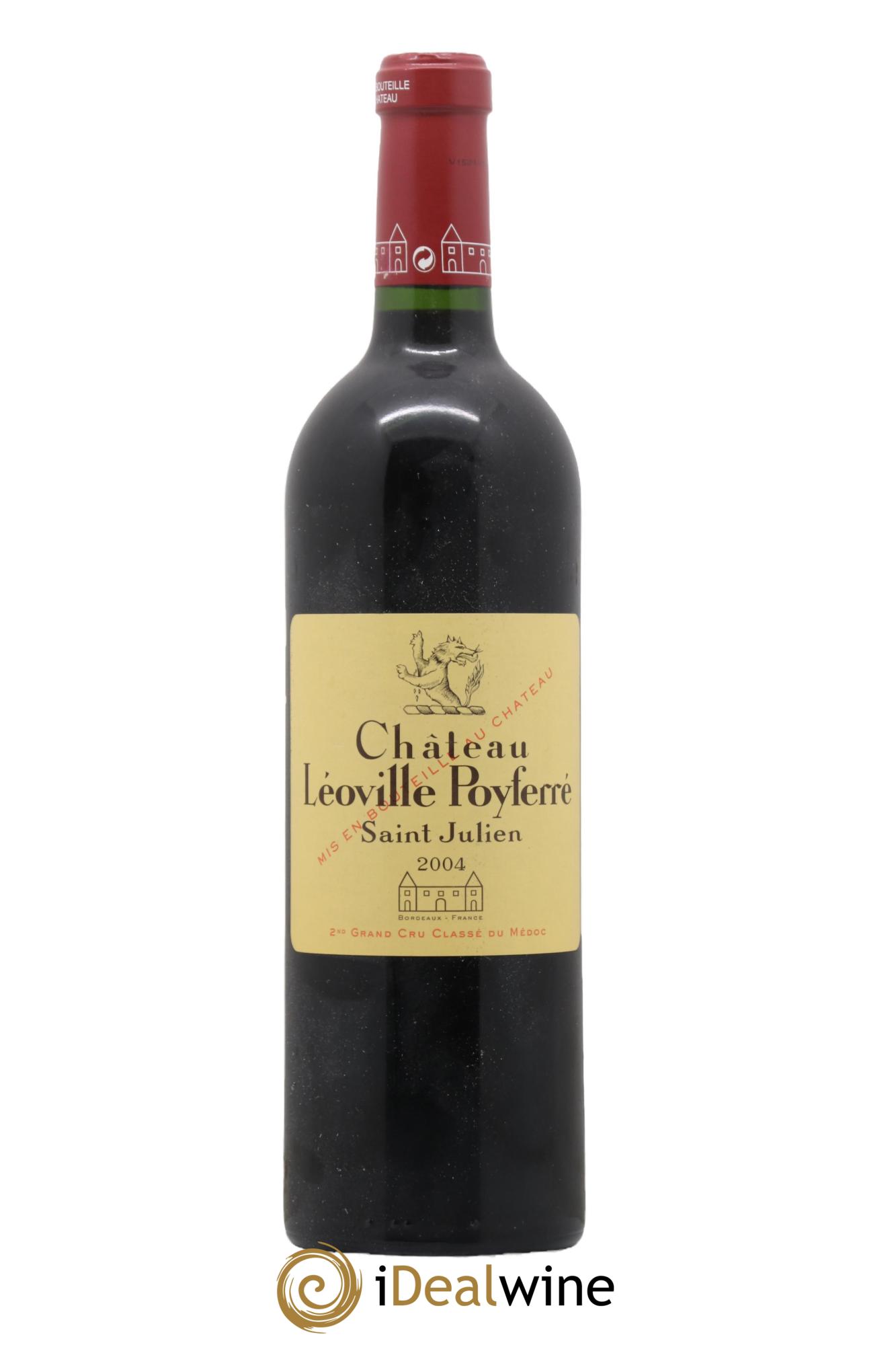 Château Léoville Poyferré 2ème Grand Cru Classé 2004 - Lotto di 1 bottiglia - 0