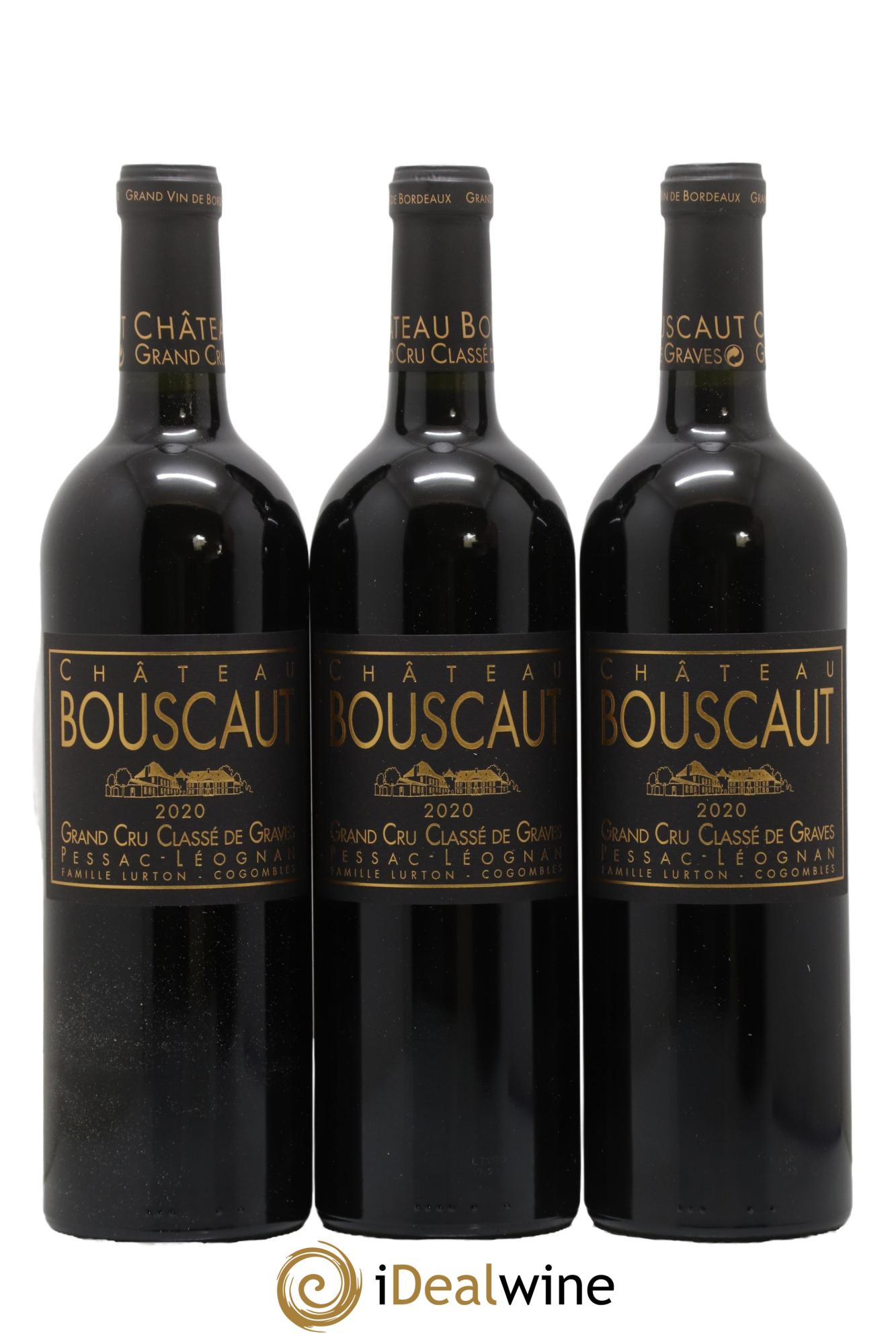 Château Bouscaut Cru Classé de Graves  2020 - Lot of 12 bottles - 2