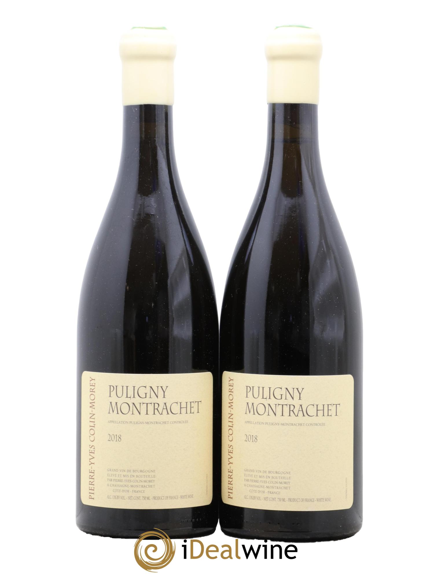 Puligny-Montrachet Pierre-Yves Colin Morey 2018 - Lot de 2 bouteilles - 0