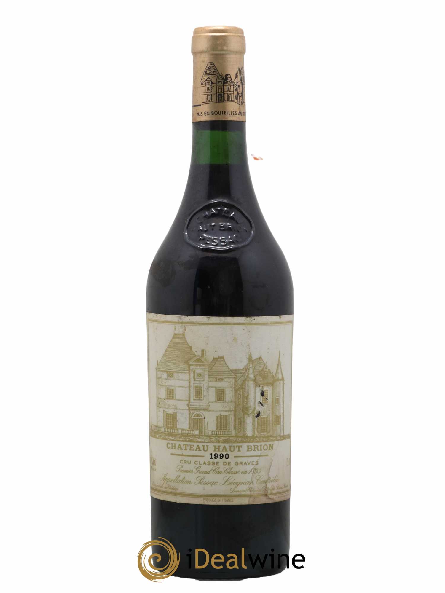 Château Haut Brion 1er Grand Cru Classé  1990 - Lotto di 1 bottiglia - 0