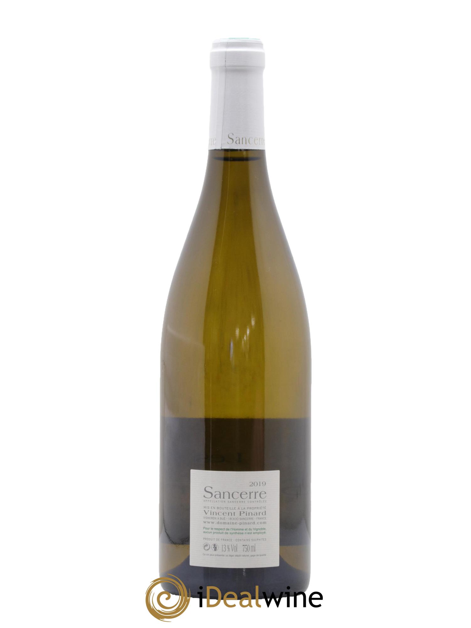 Sancerre Les Créots (anciennement Clémence) Vincent Pinard 2019 - Lot de 1 bouteille - 1