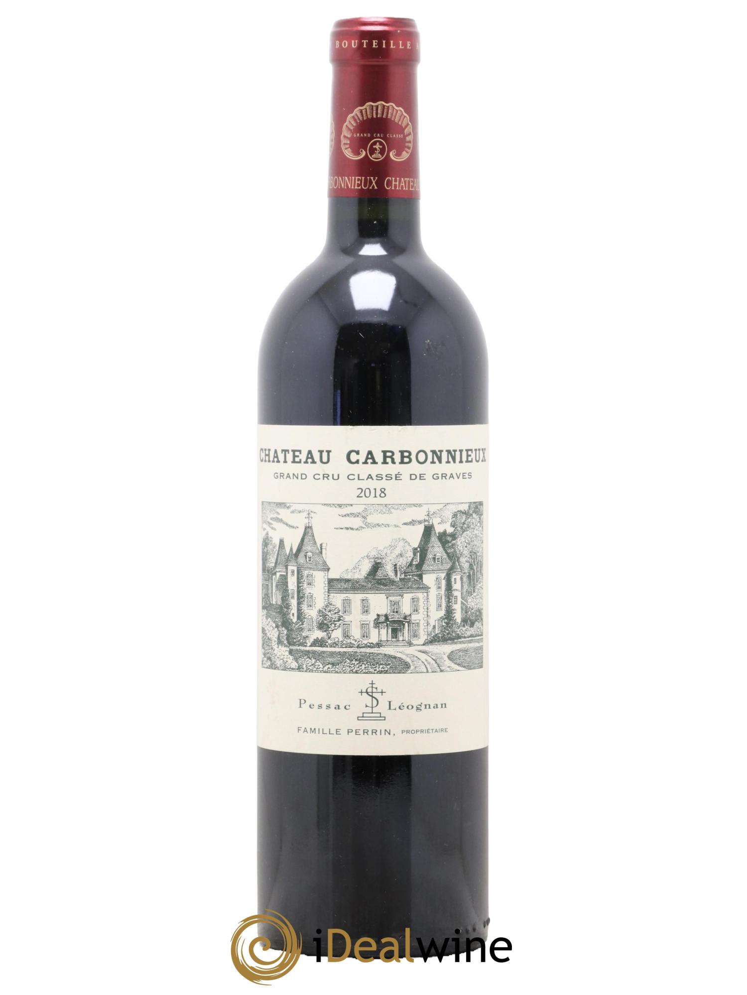 Château Carbonnieux Cru Classé de Graves 2018 - Lot de 1 bouteille - 0