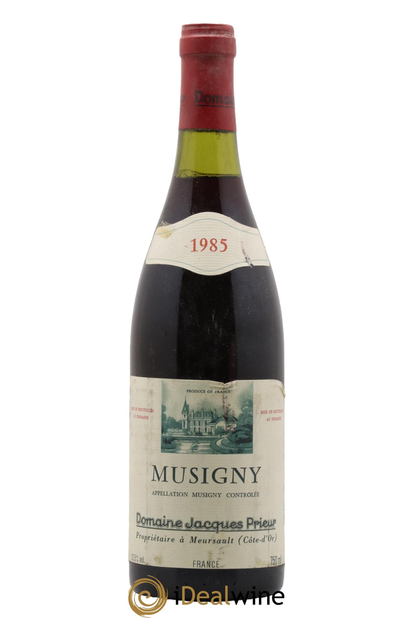 Musigny Grand Cru Jacques Prieur (Domaine) 1985 - Lotto di 1 bottiglia - 0