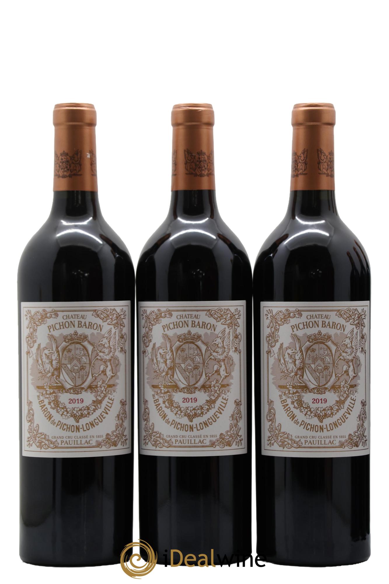 Pichon Longueville Baron 2ème Grand Cru Classé 2019 - Lot de 6 bouteilles - 3