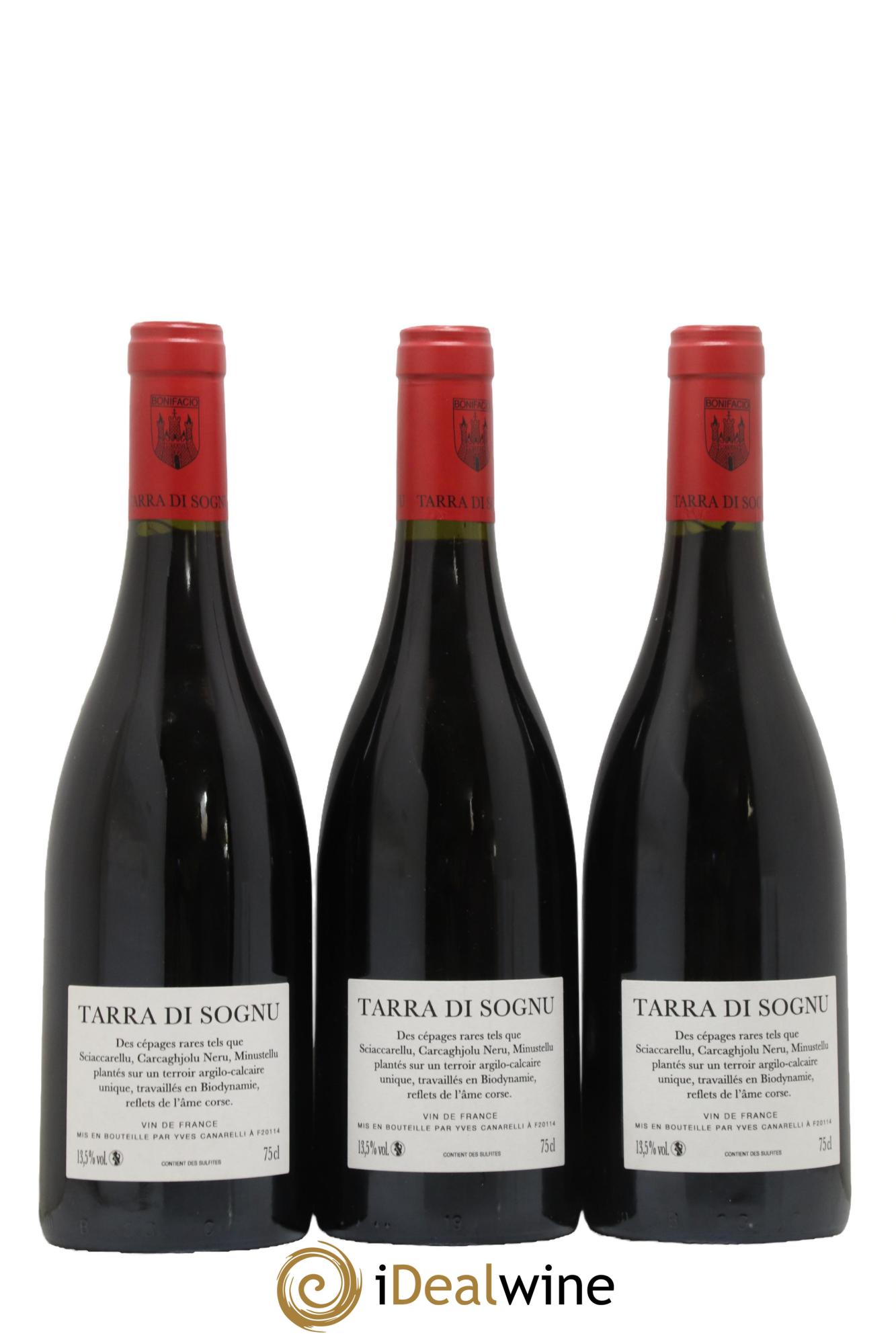 Vin de France Tarra di Sognu Clos Canarelli 2017 - Lot of 3 bottles - 1