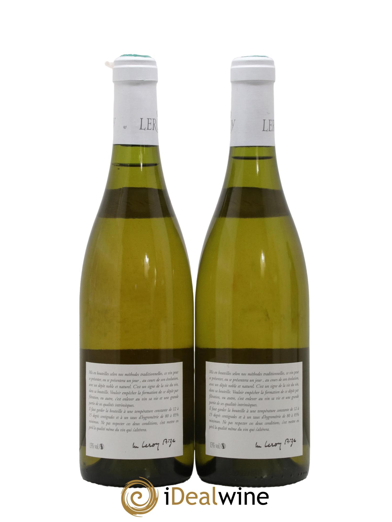 Meursault Leroy SA 2000 - Lot de 2 bouteilles - 1