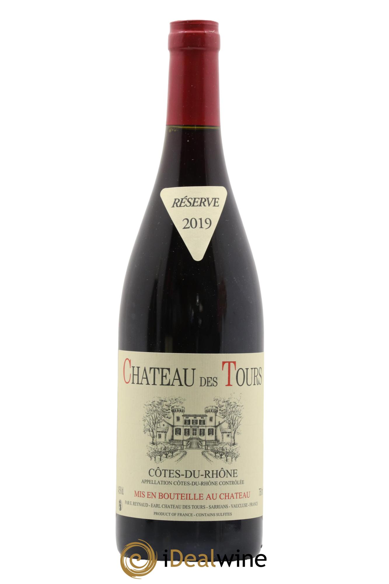 Côtes du Rhône Château des Tours Emmanuel Reynaud 2019 - Lotto di 1 bottiglia - 0