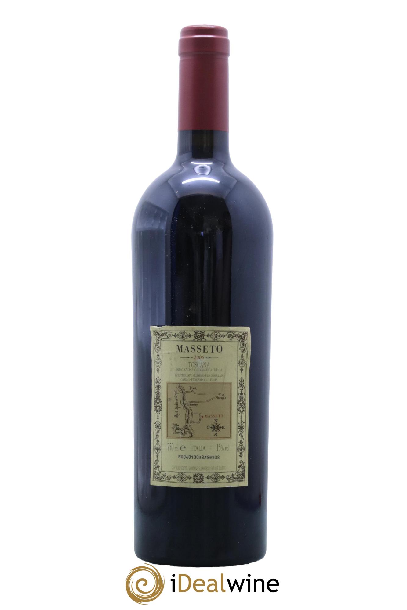 Toscana IGT Tenuta Dell'Ornellaia Masseto Frescobaldi  2006 - Lot de 1 bouteille - 1