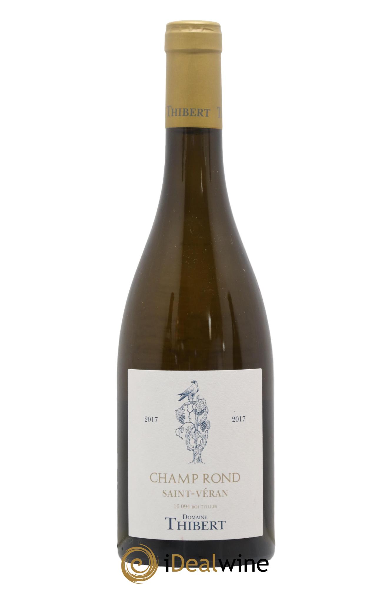 Saint-Véran Champ Rond Domaine Thibert 2017 - Posten von 1 Flasche - 0