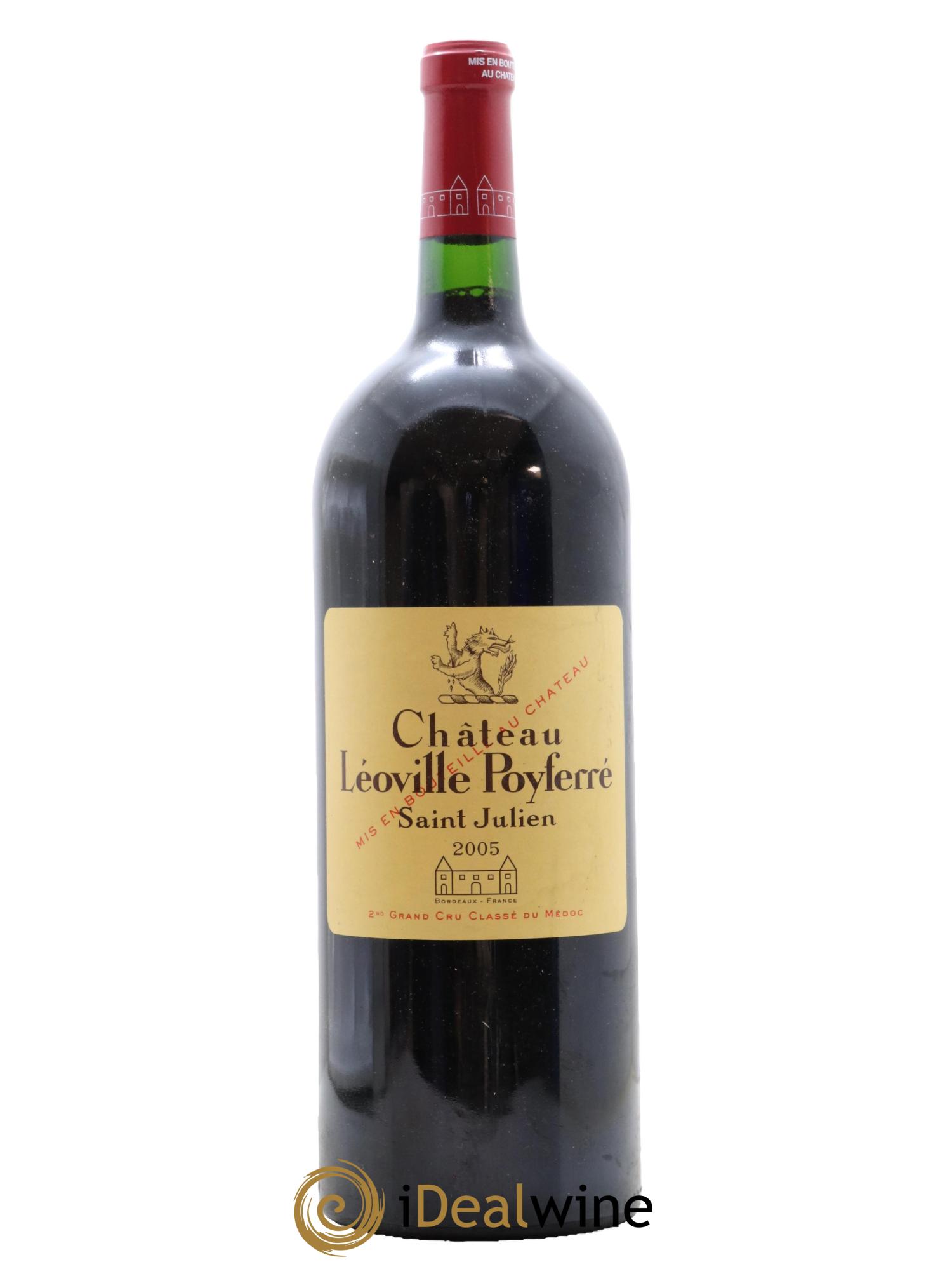 Château Léoville Poyferré 2ème Grand Cru Classé 2005 - Lot of 1 magnum - 0