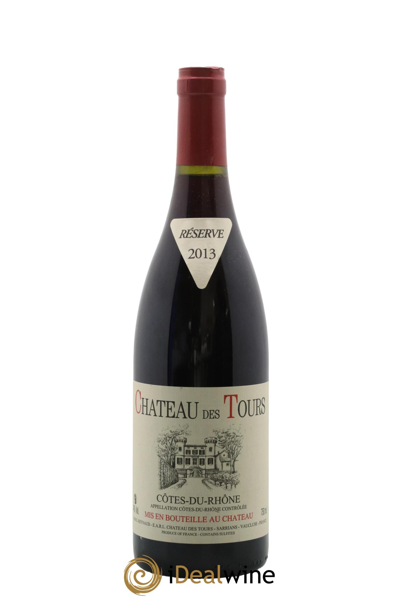 Côtes du Rhône Château des Tours Emmanuel Reynaud 2013 - Posten von 1 Flasche - 0