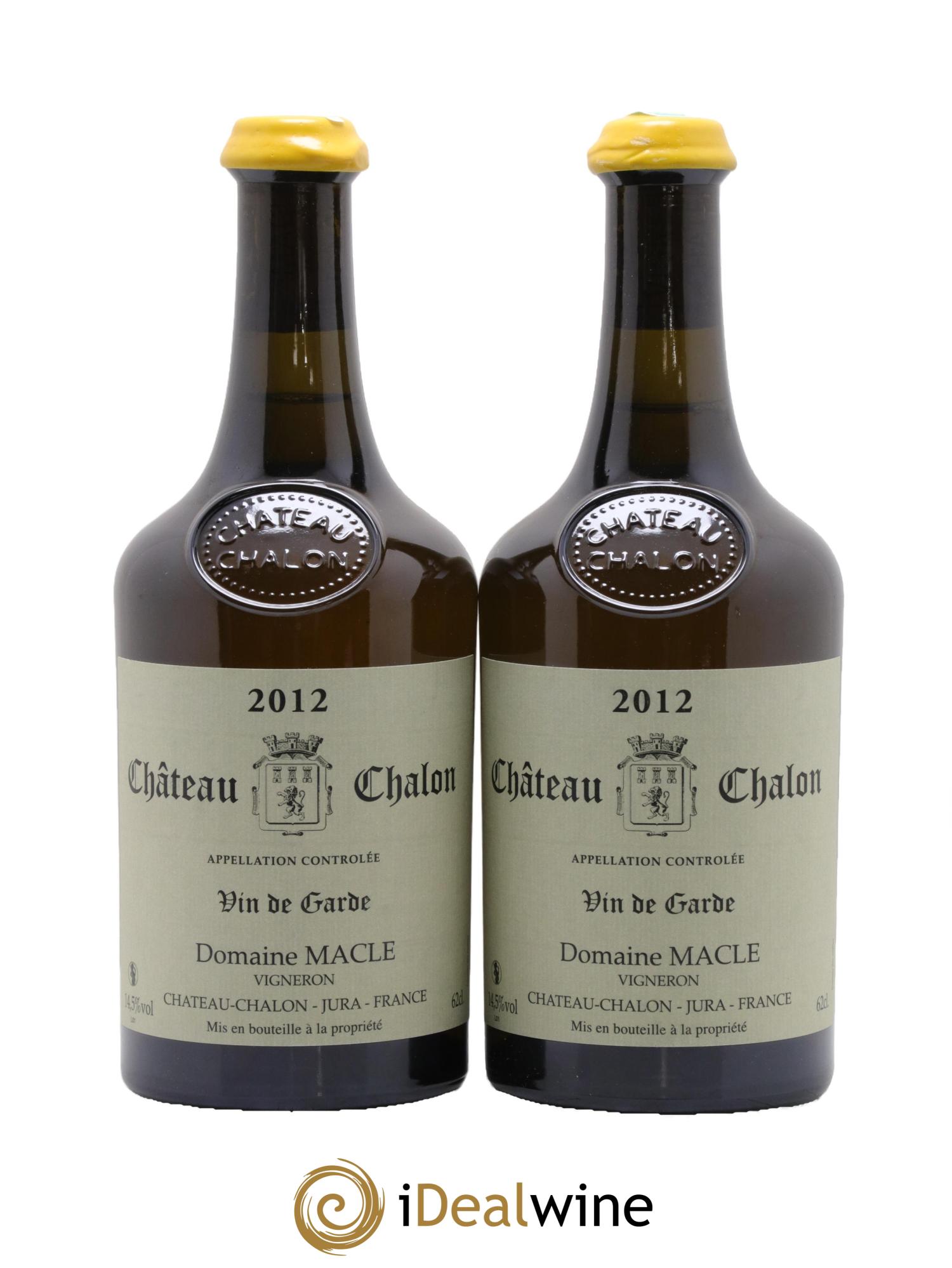 Château-Chalon Jean Macle 2012 - Lot of 2 Clavelins - 0