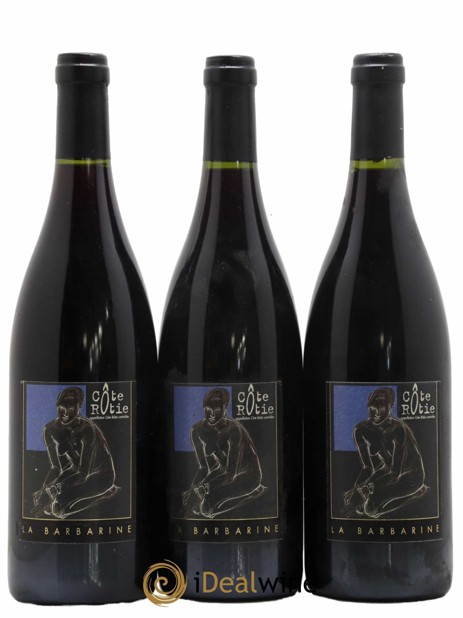 Côte-Rôtie La Barbarine Gangloff (Domaine) 1996 - Lot de 3 bouteilles - 0