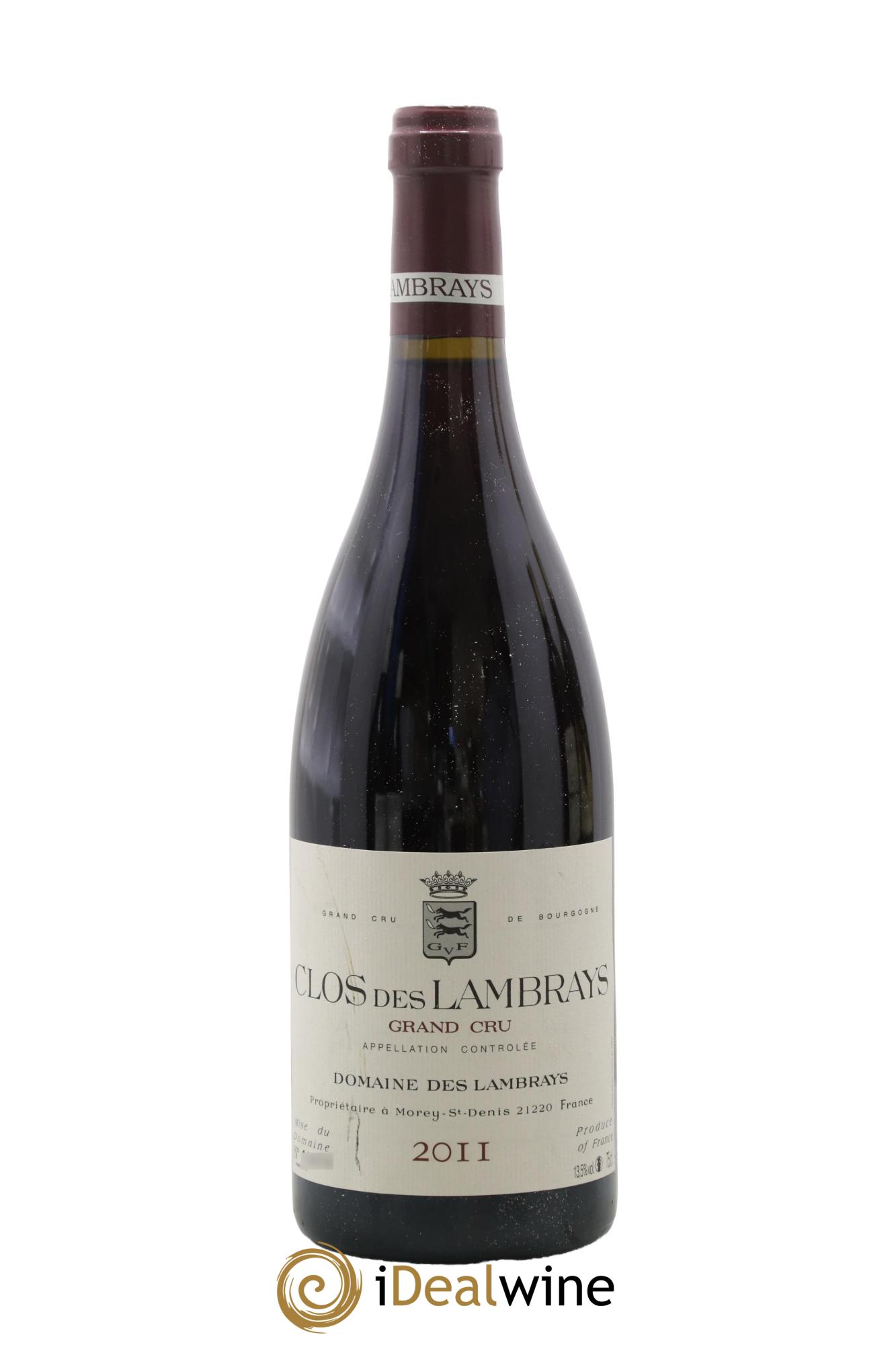 Clos des Lambrays Grand Cru Domaine des Lambrays 2011 - Posten von 1 Flasche - 0