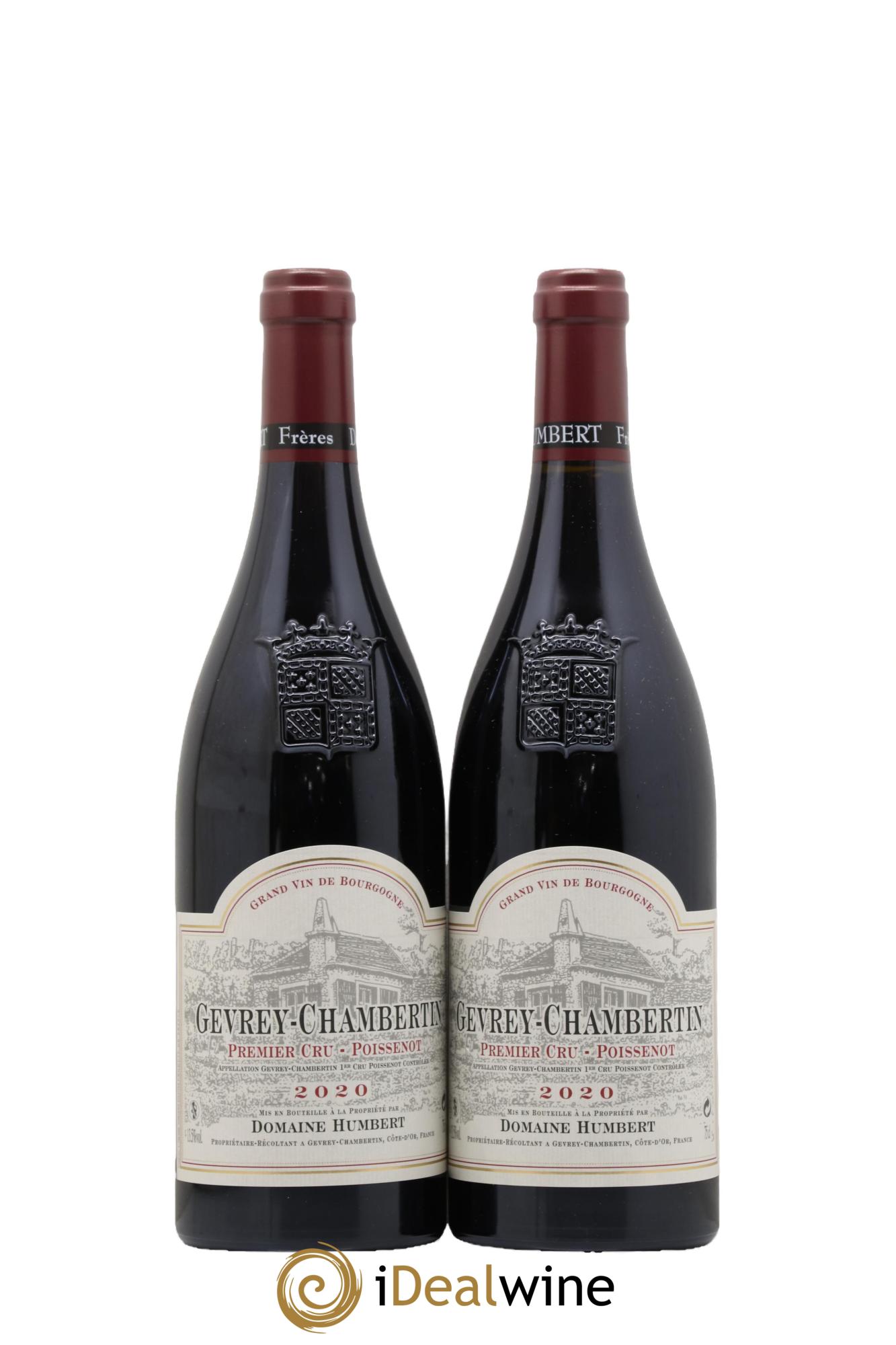 Gevrey-Chambertin 1er Cru Poissenot Humbert (Domaine) 2020 - Lotto di 2 bottiglie - 0