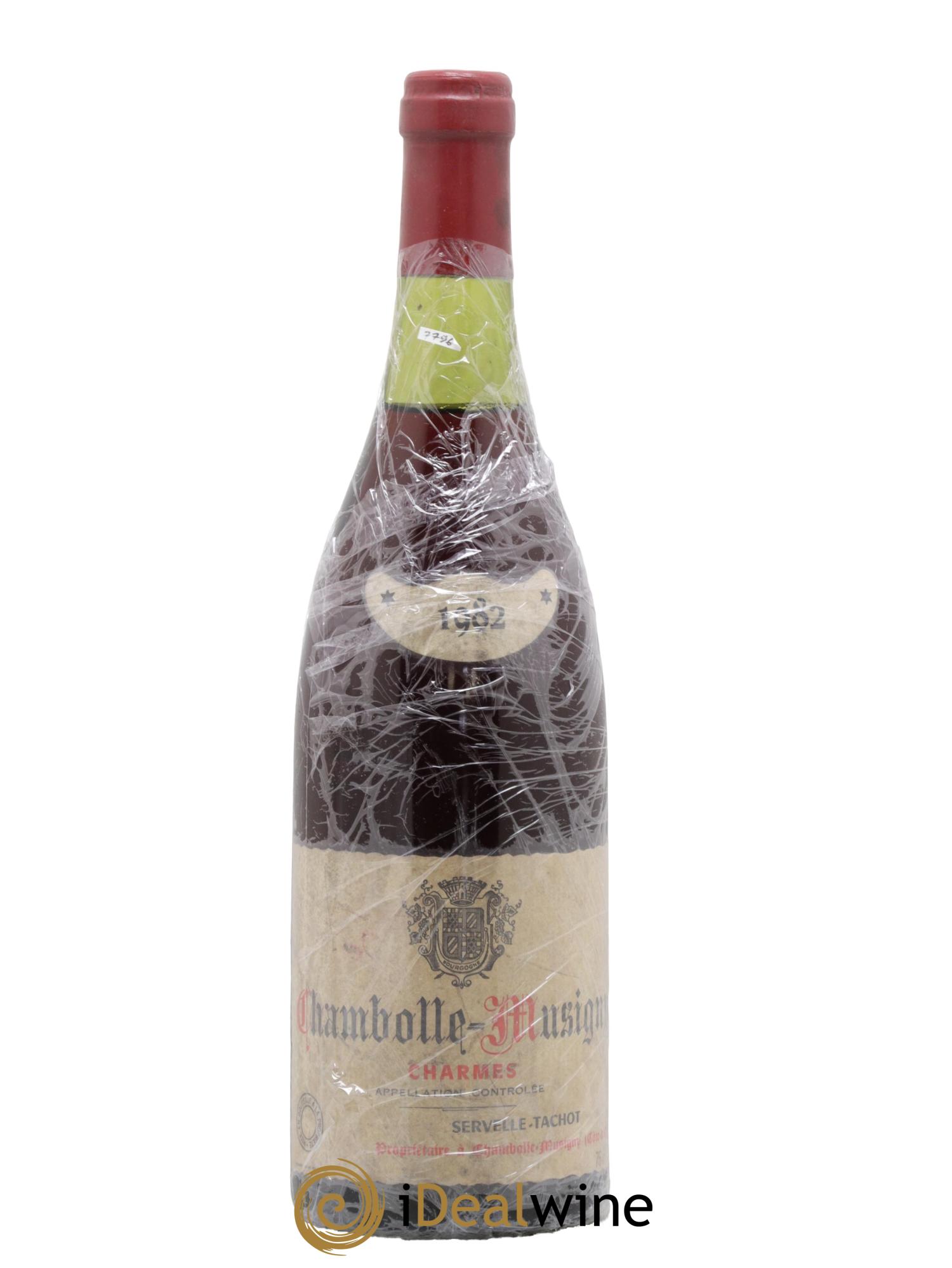 Chambolle-Musigny Les Charmes Servelle Tachot 1982 - Lotto di 1 bottiglia - 0