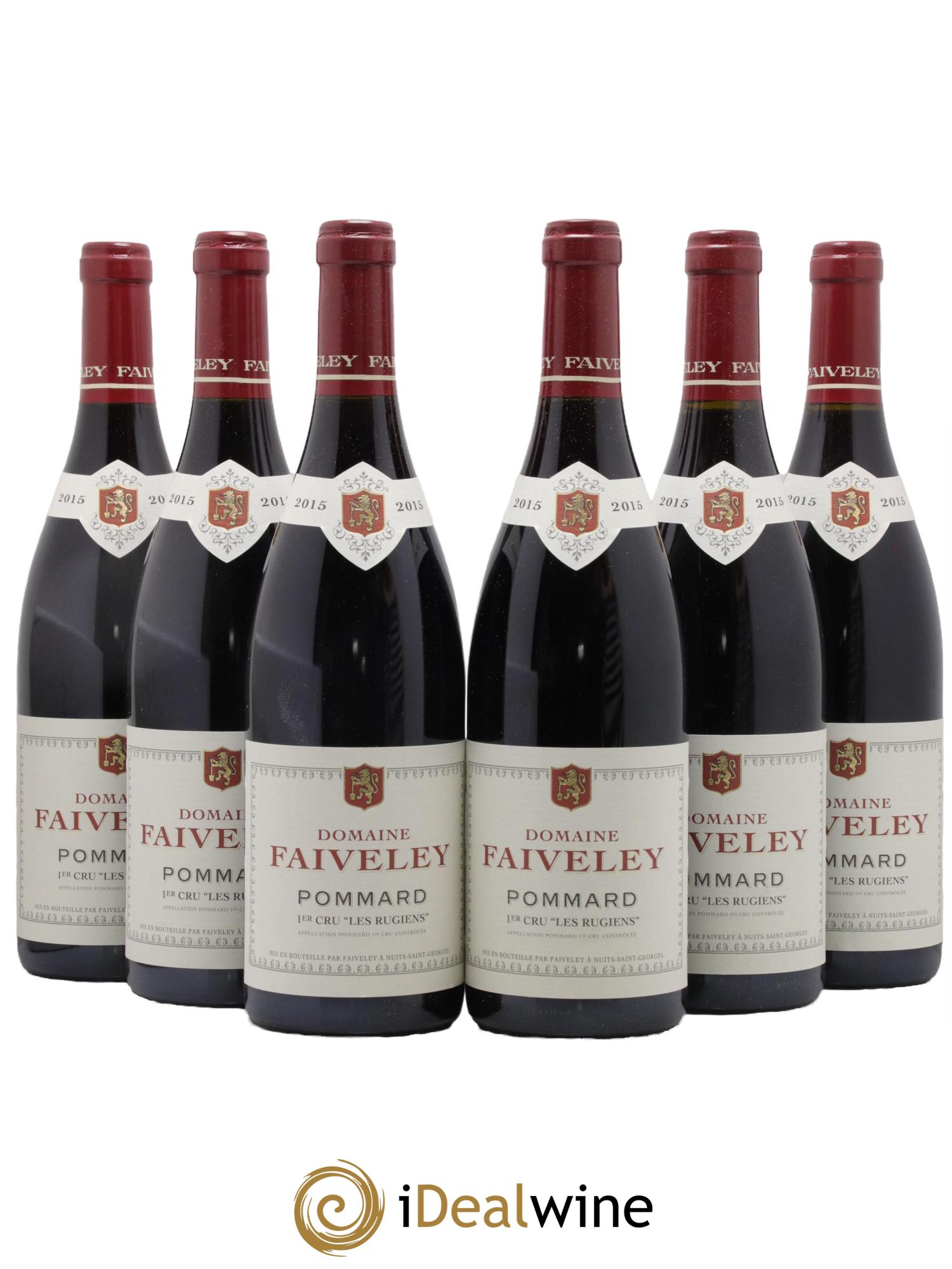 Pommard 1er Cru Les Rugiens Domaine Faiveley 2015 - Posten von 6 Flaschen - 0