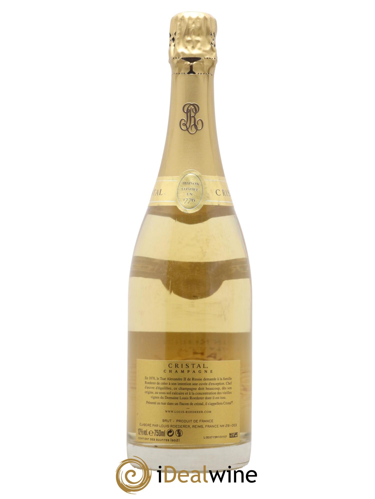 Cristal Louis Roederer 2008 - Lot de 1 bouteille - 1