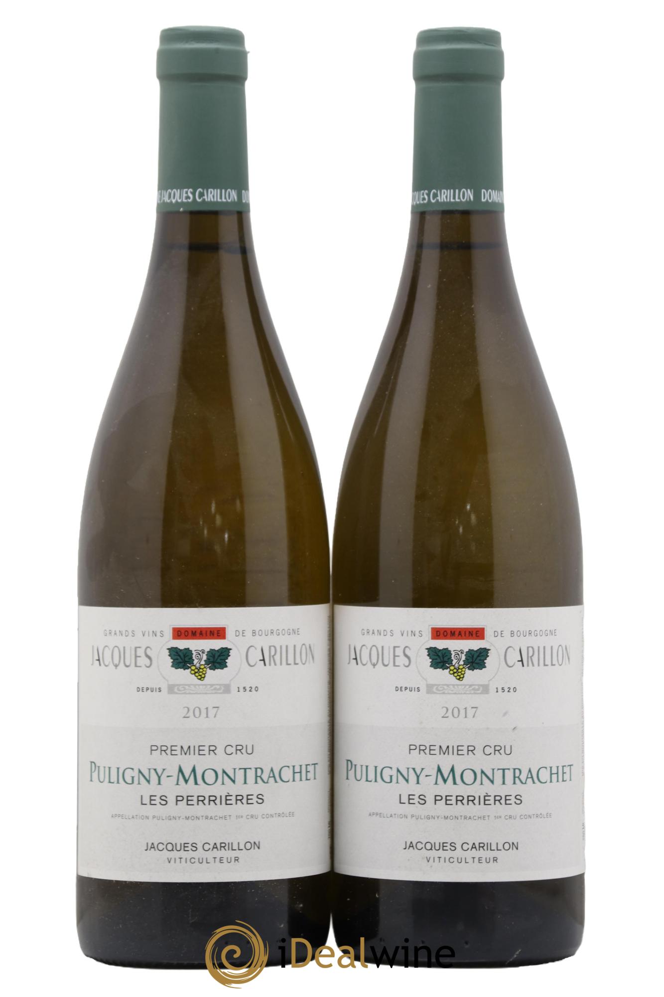 Puligny-Montrachet 1er Cru Les Perrières Jacques Carillon (Domaine) 2017 - Posten von 2 Flaschen - 0