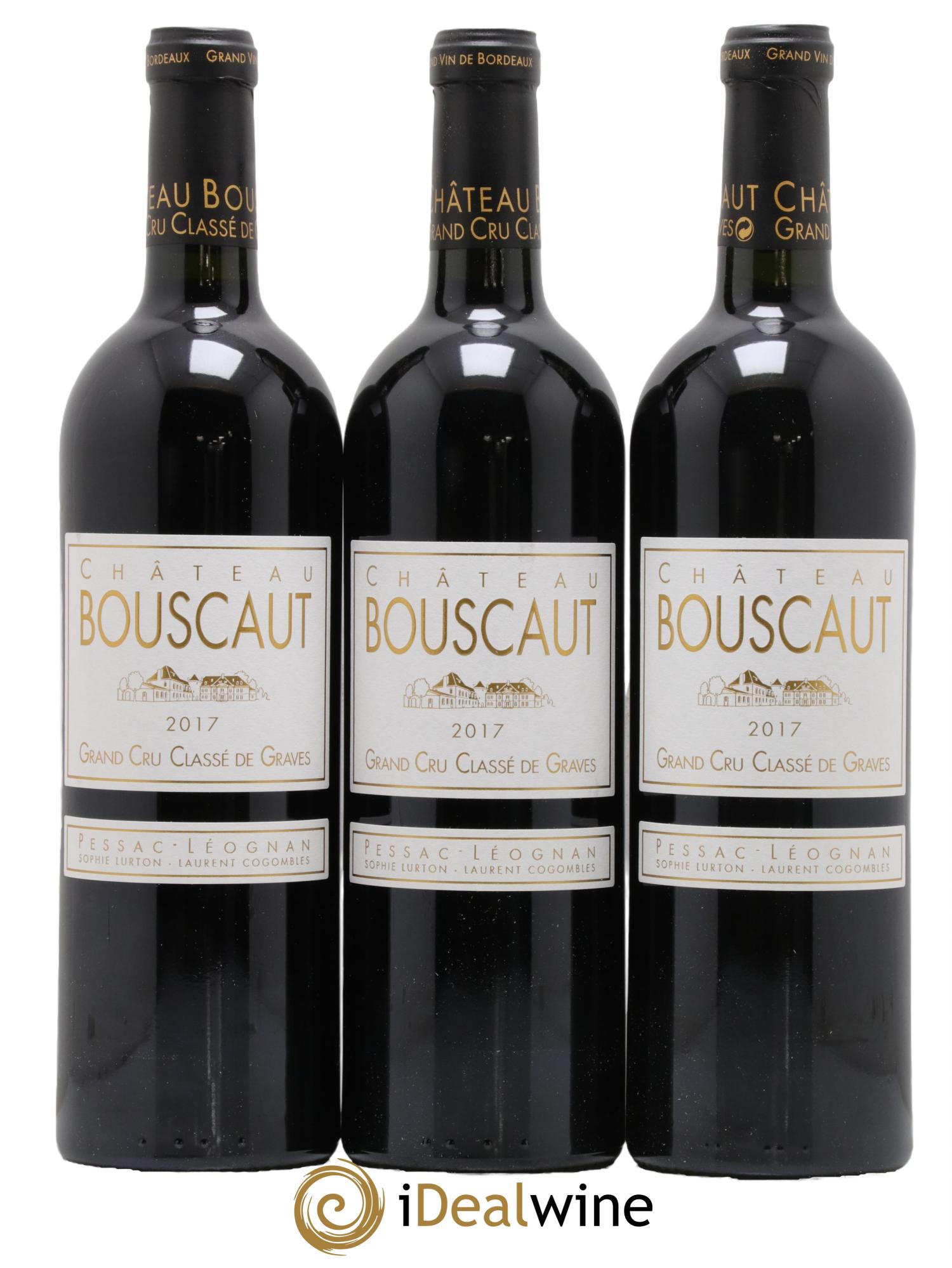 Château Bouscaut Cru Classé de Graves  2017 - Lot of 6 bottles - 2