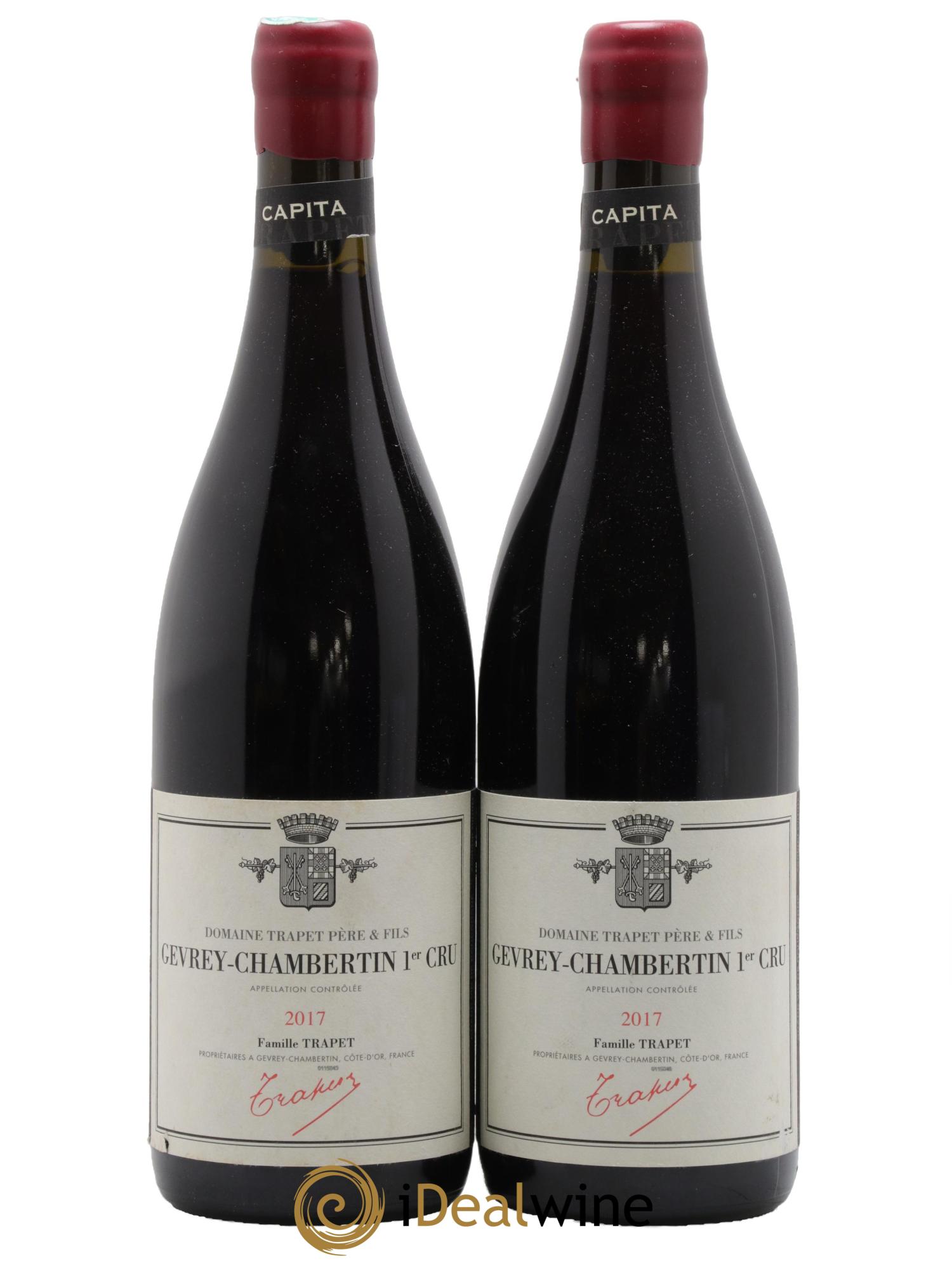 Gevrey-Chambertin 1er Cru Capita Domaine Trapet 2017 - Lot of 2 bottles - 0