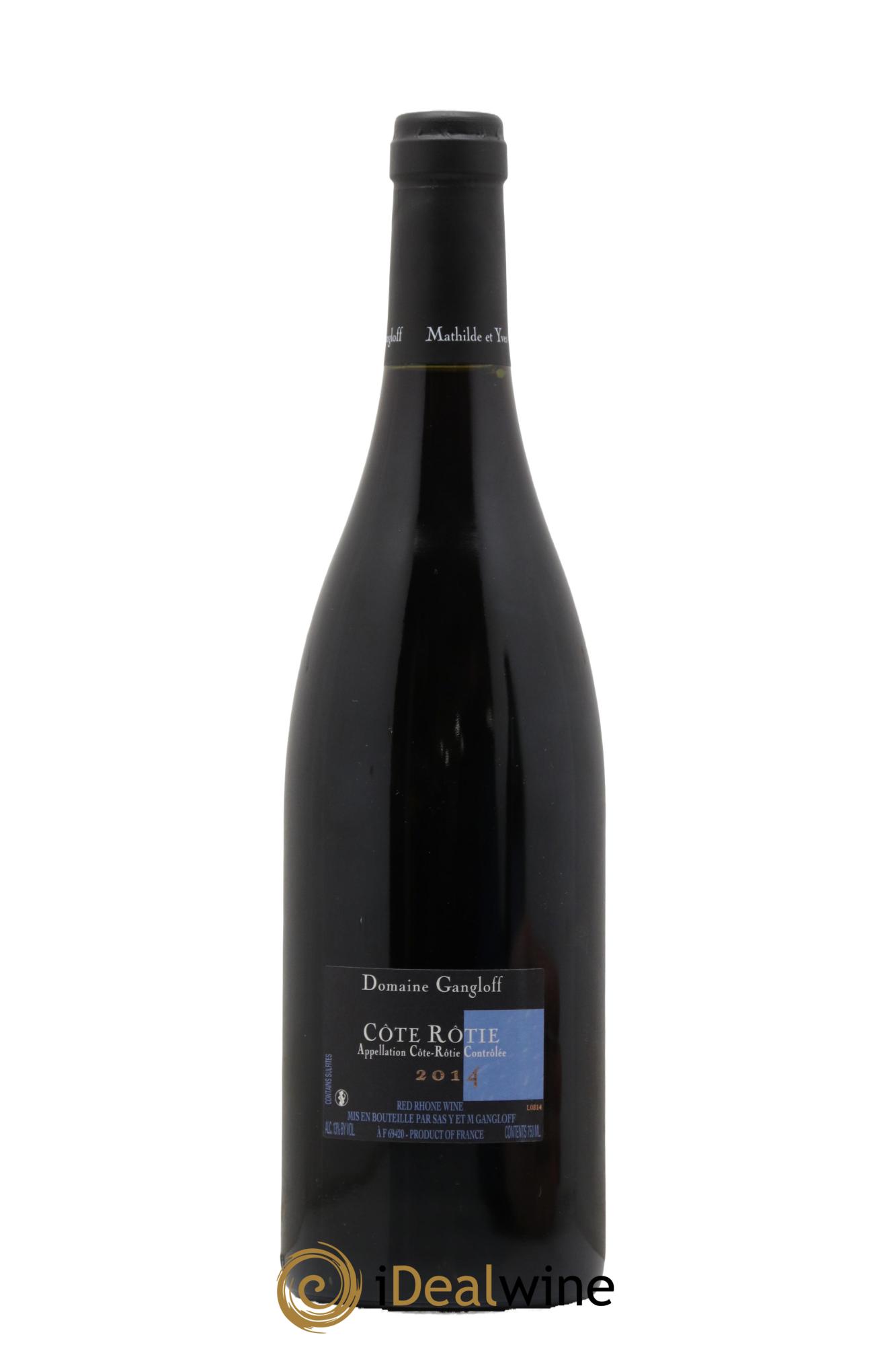 Côte-Rôtie La Barbarine Gangloff (Domaine) 2014 - Lot de 1 bouteille - 1