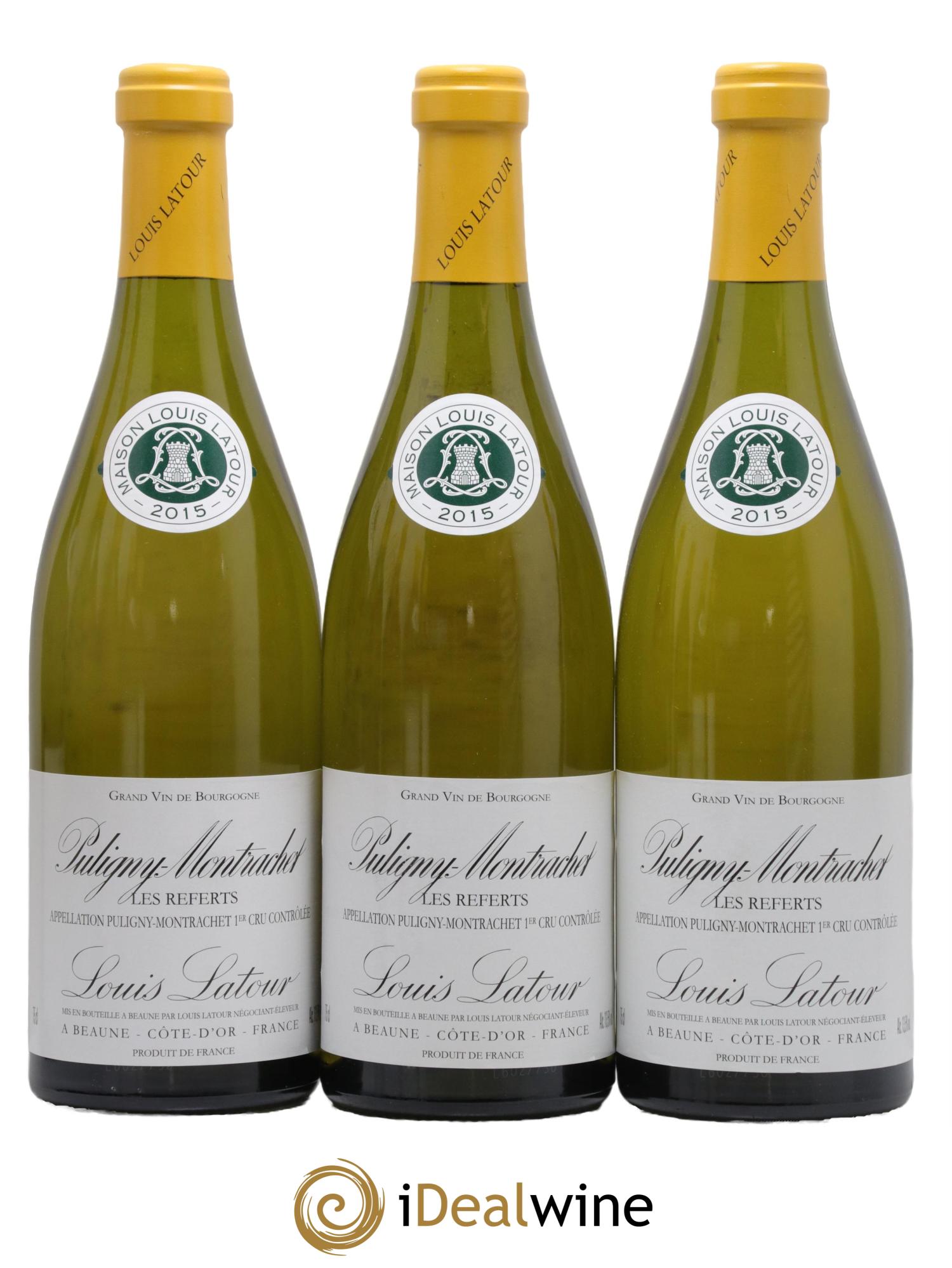 Puligny-Montrachet 1er Cru Les Referts Maison Louis Latour 2015 - Lotto di 12 bottiglie - 2