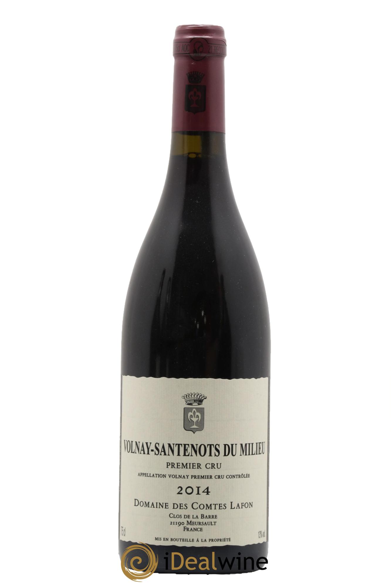 Volnay 1er Cru Santenots du Milieu Comtes Lafon (Domaine des) 2014 - Lotto di 1 bottiglia - 0