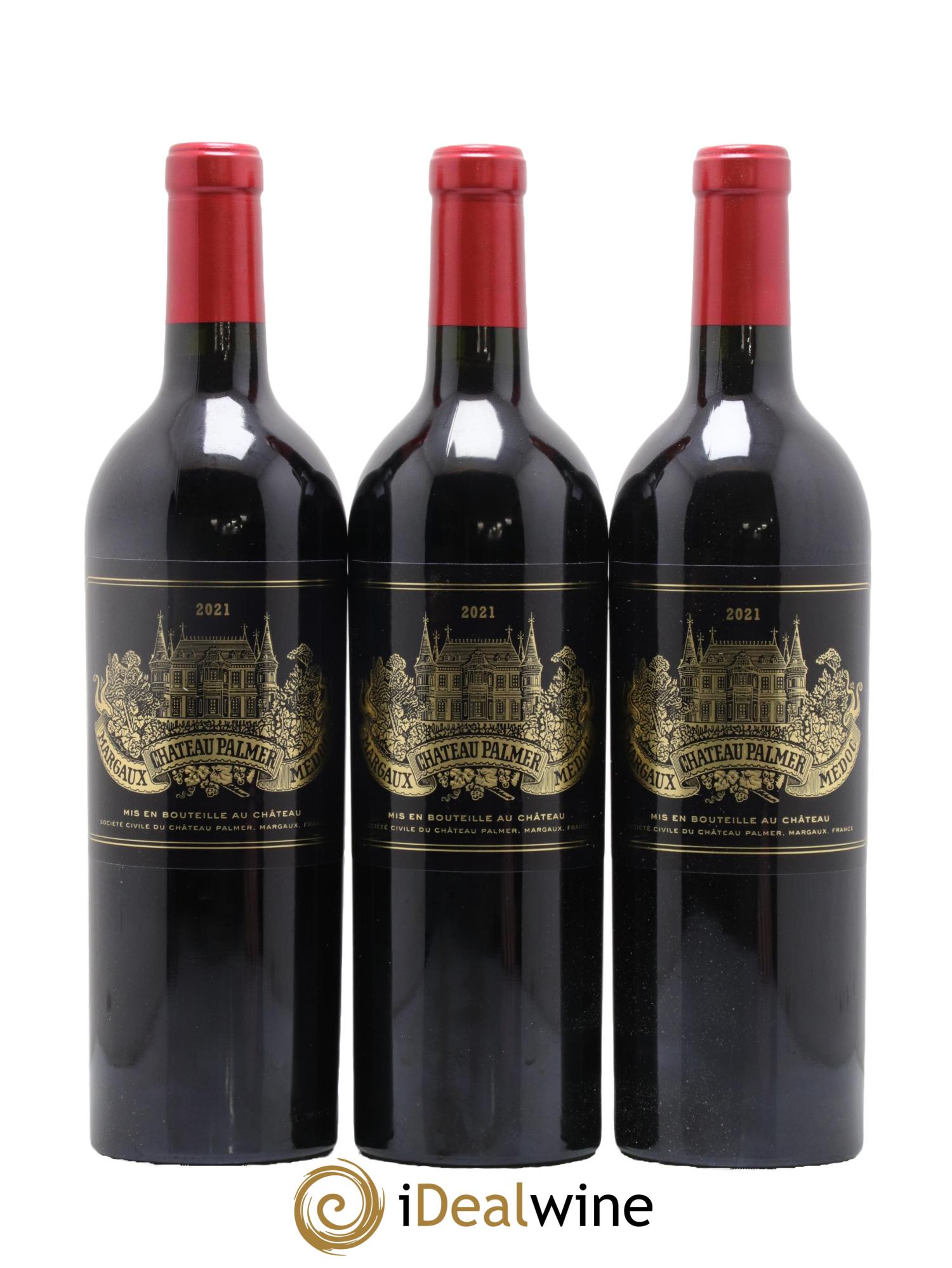 Château Palmer 3ème Grand Cru Classé 2021 - Lot de 6 bouteilles - 2