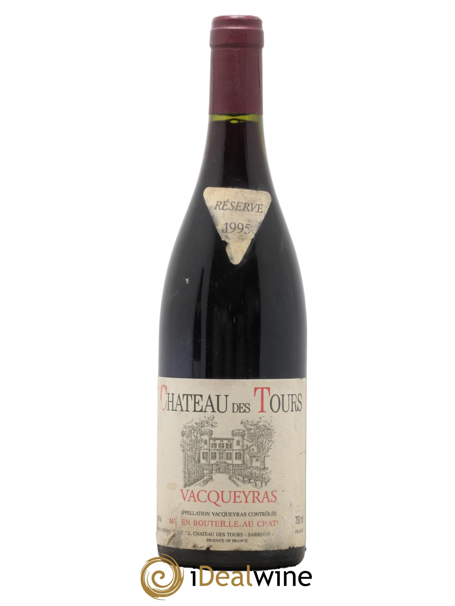 Vacqueyras Château des Tours Emmanuel Reynaud 1995 - Lotto di 1 bottiglia - 0