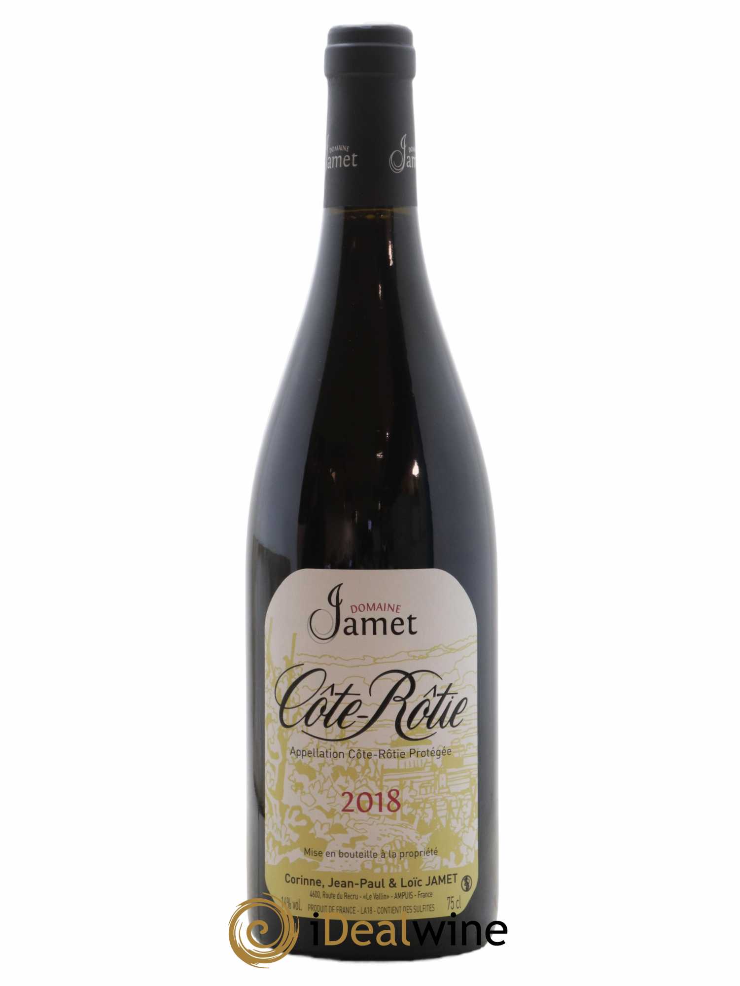 Côte-Rôtie Jamet (Domaine)  2018 - Lot of 1 bottle - 0