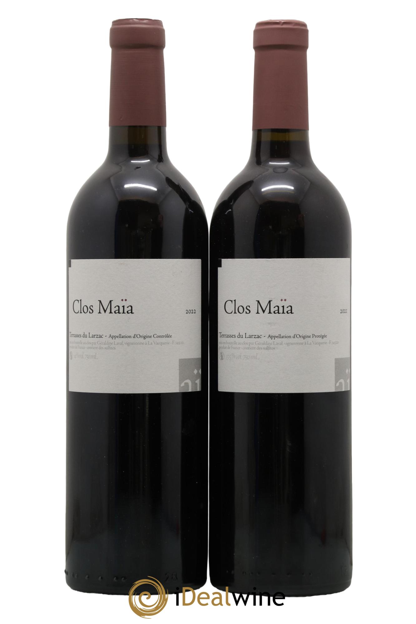 Terrasses du Larzac Clos Maia Le Clos 2022 - Posten von 2 Flaschen - 0