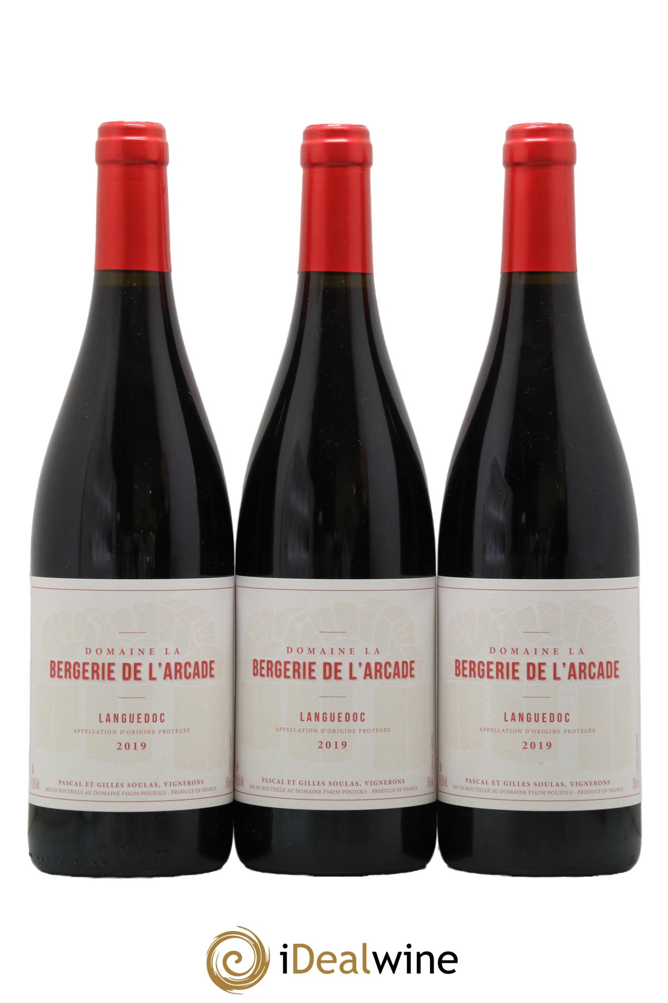 Languedoc La Bergerie de l'Arcade (Domaine) 2019 - Posten von 3 Flaschen - 0