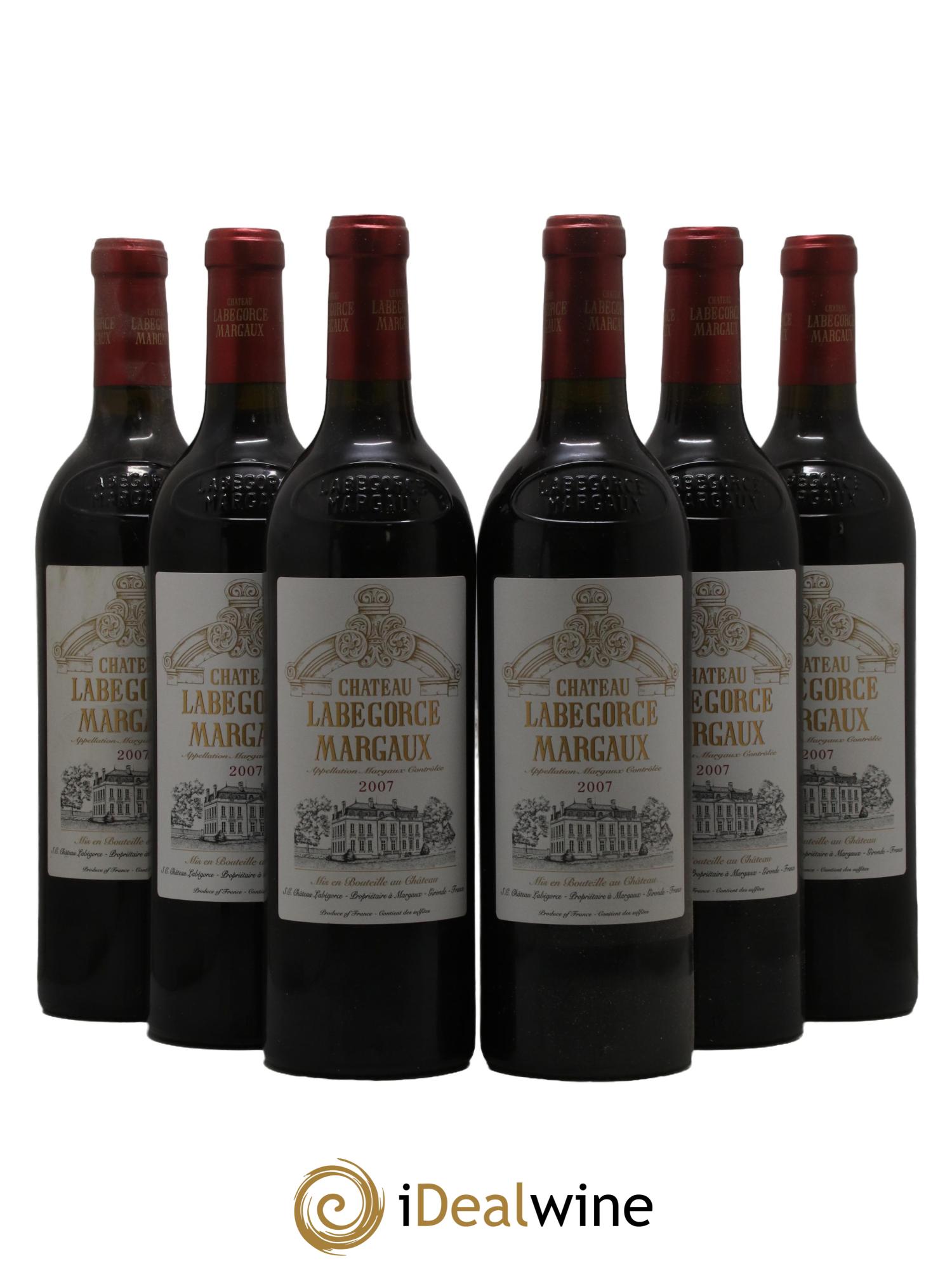 Château Labegorce Cru Bourgeois 2007 - Lot de 6 bouteilles - 0