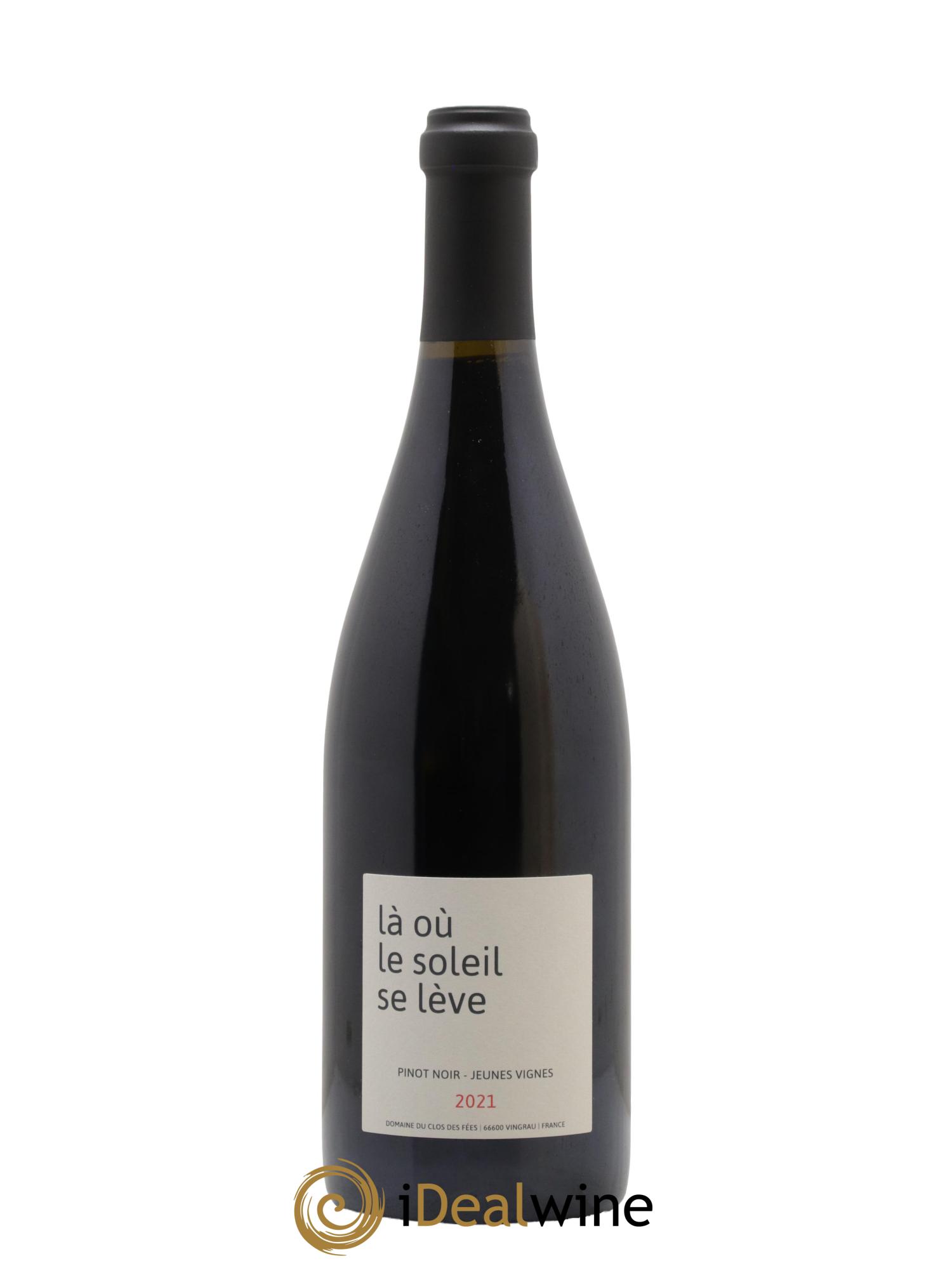 IGP Côtes Catalanes (VDP des Côtes Catalanes) Là où Le Soleil se Lève Clos des Fées Hervé Bizeul 2021 - Lot de 1 bouteille - 1