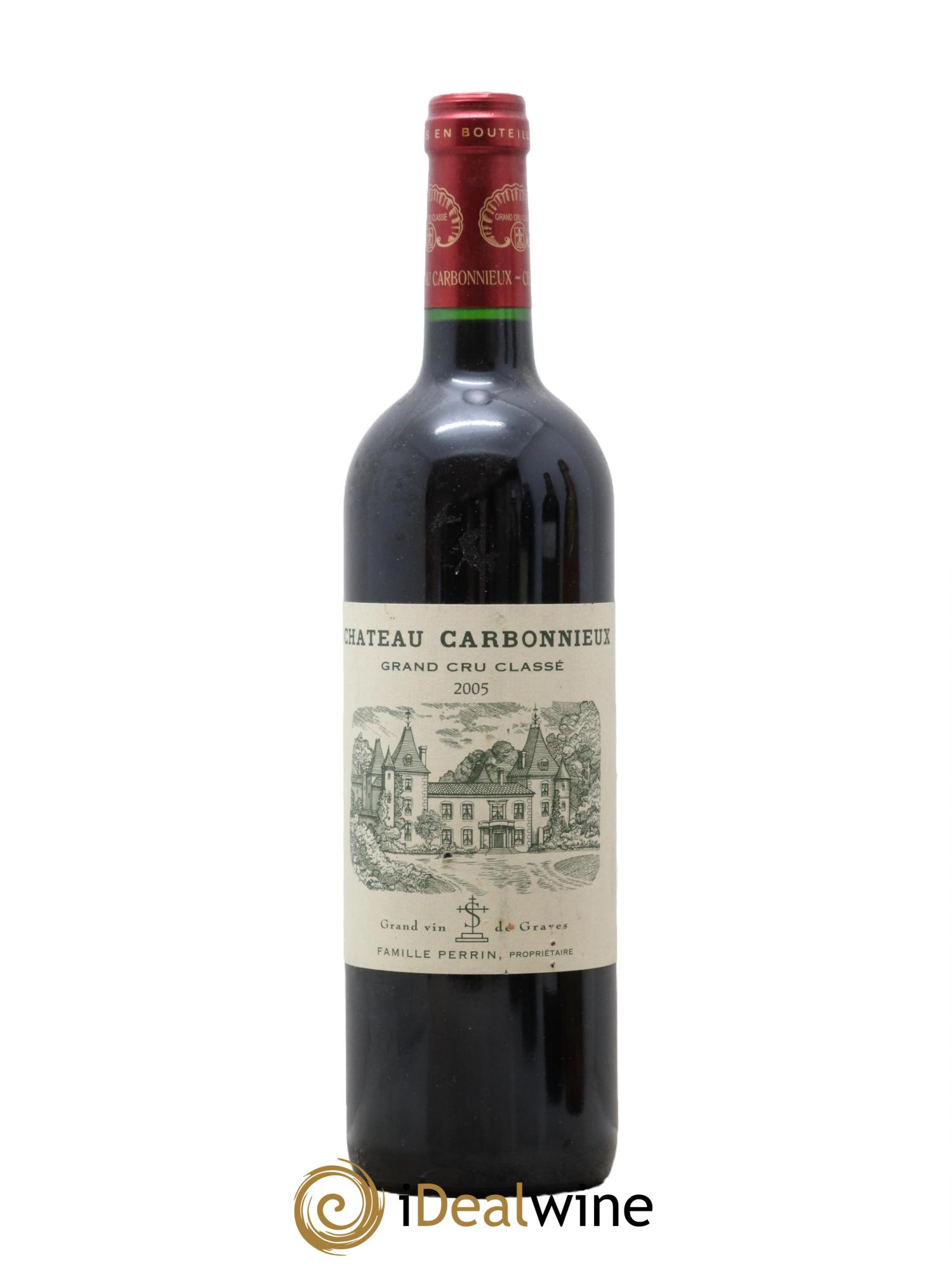 Château Carbonnieux Cru Classé de Graves 2005 - Lot de 1 bouteille - 0