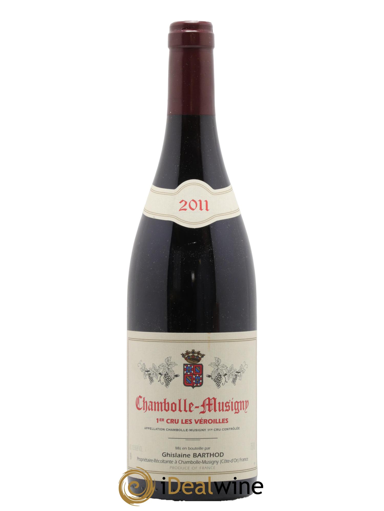 Chambolle-Musigny 1er Cru Les Véroilles Ghislaine Barthod 2011 - Posten von 1 Flasche - 0