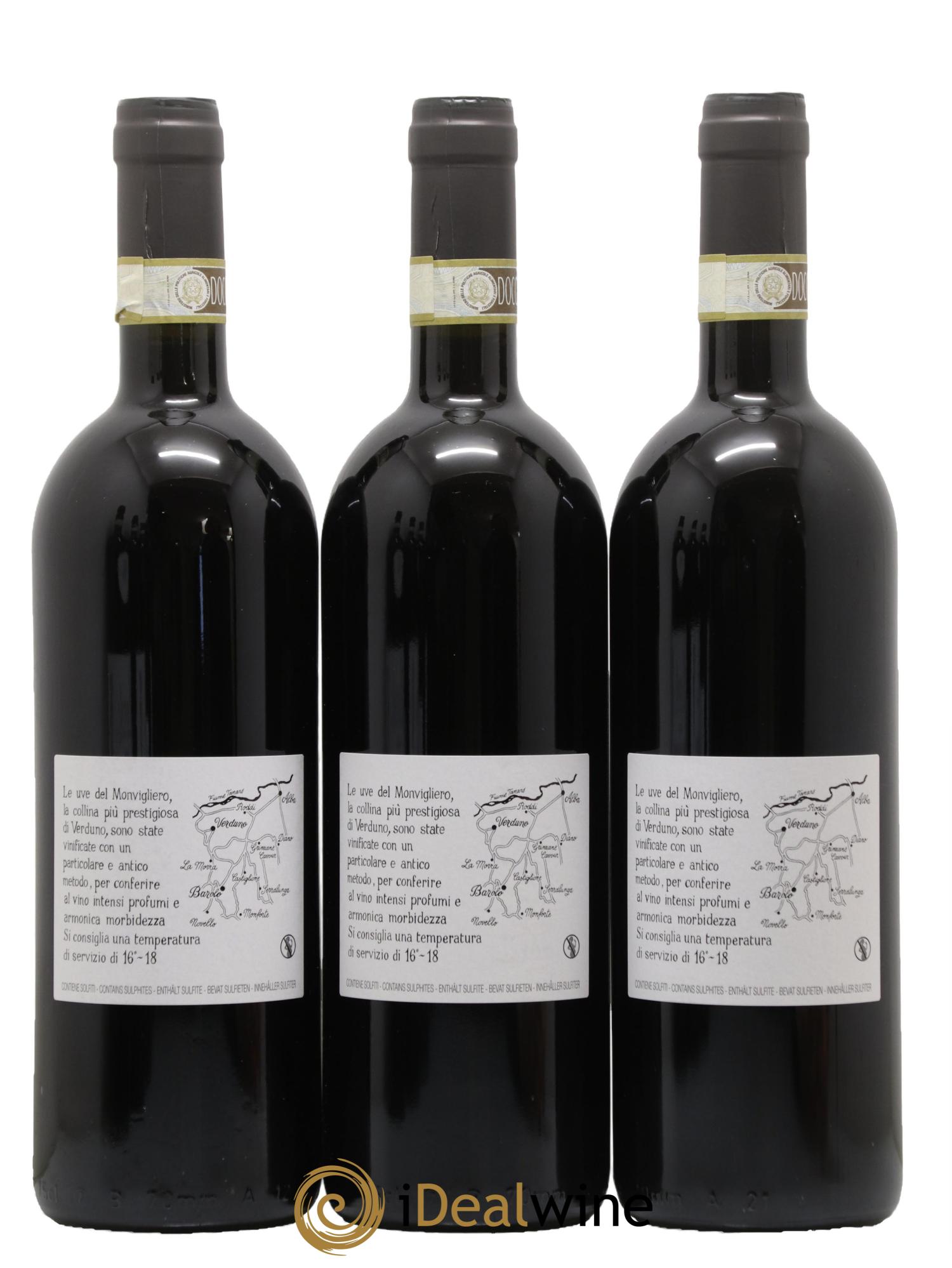 Barolo DOCG Monvigliero Comm. Giovan Battista Burlotto 2014 - Lot of 3 bottles - 1