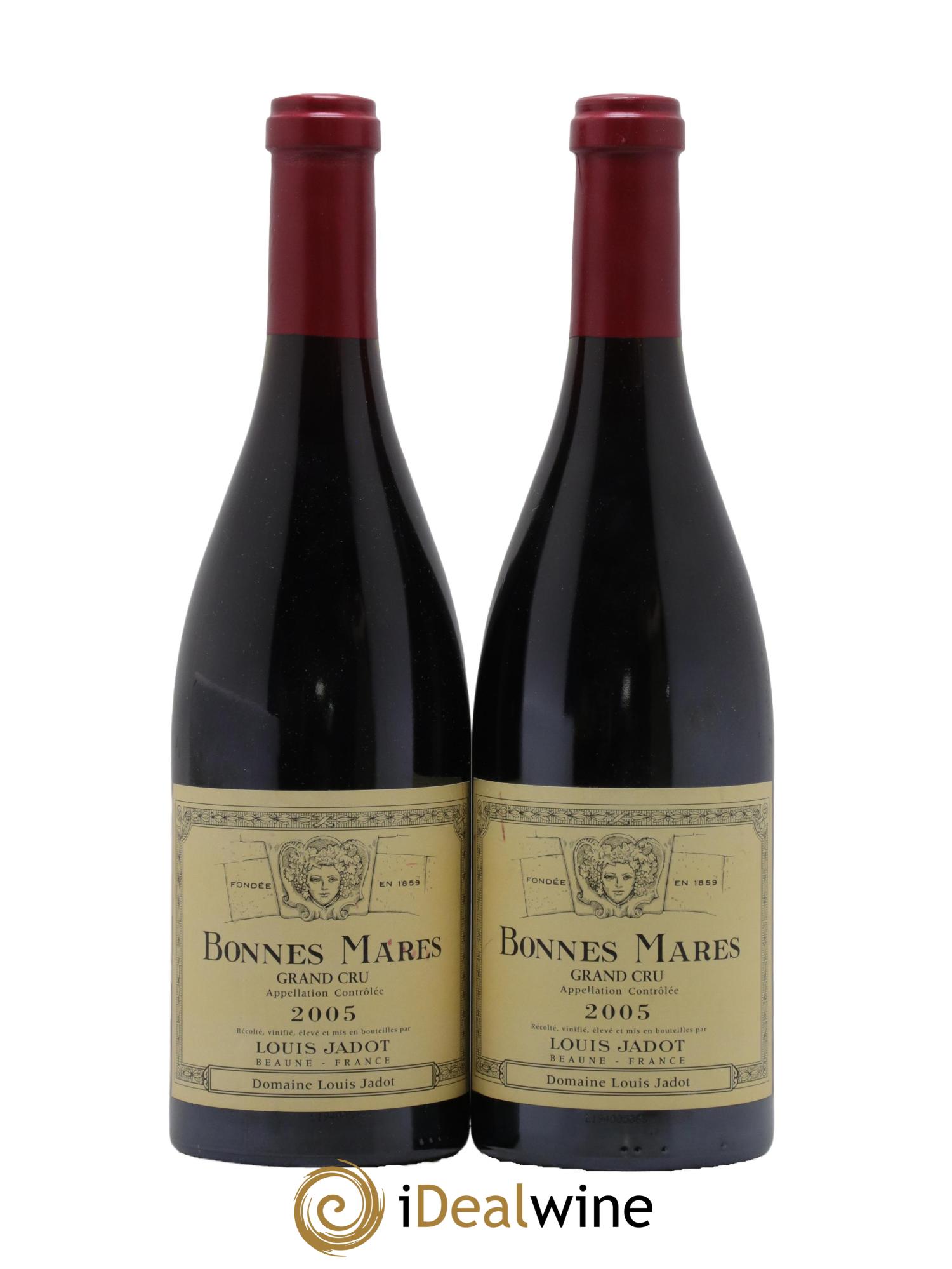 Bonnes-Mares Grand Cru Domaine Louis Jadot 2005 - Posten von 2 Flaschen - 0