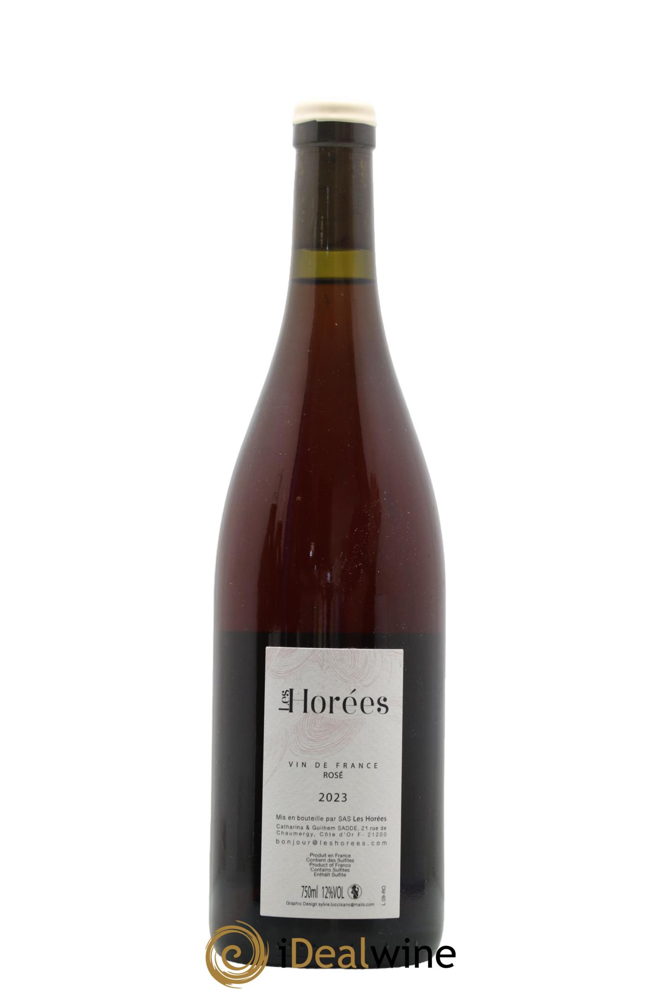 Bourgogne Rosé Bonheur Les Horées 2023 - Lot of 1 bottle - 1