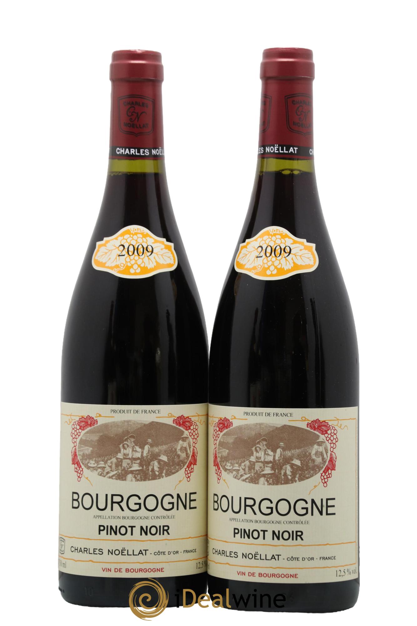 Bourgogne Domaine Charles Noellat 2009 - Lot de 2 bouteilles - 0