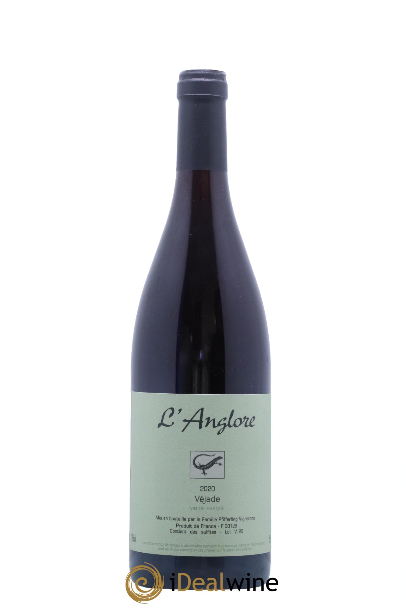 Vin de France Véjade L'Anglore 2020 - Lotto di 1 bottiglia - 0