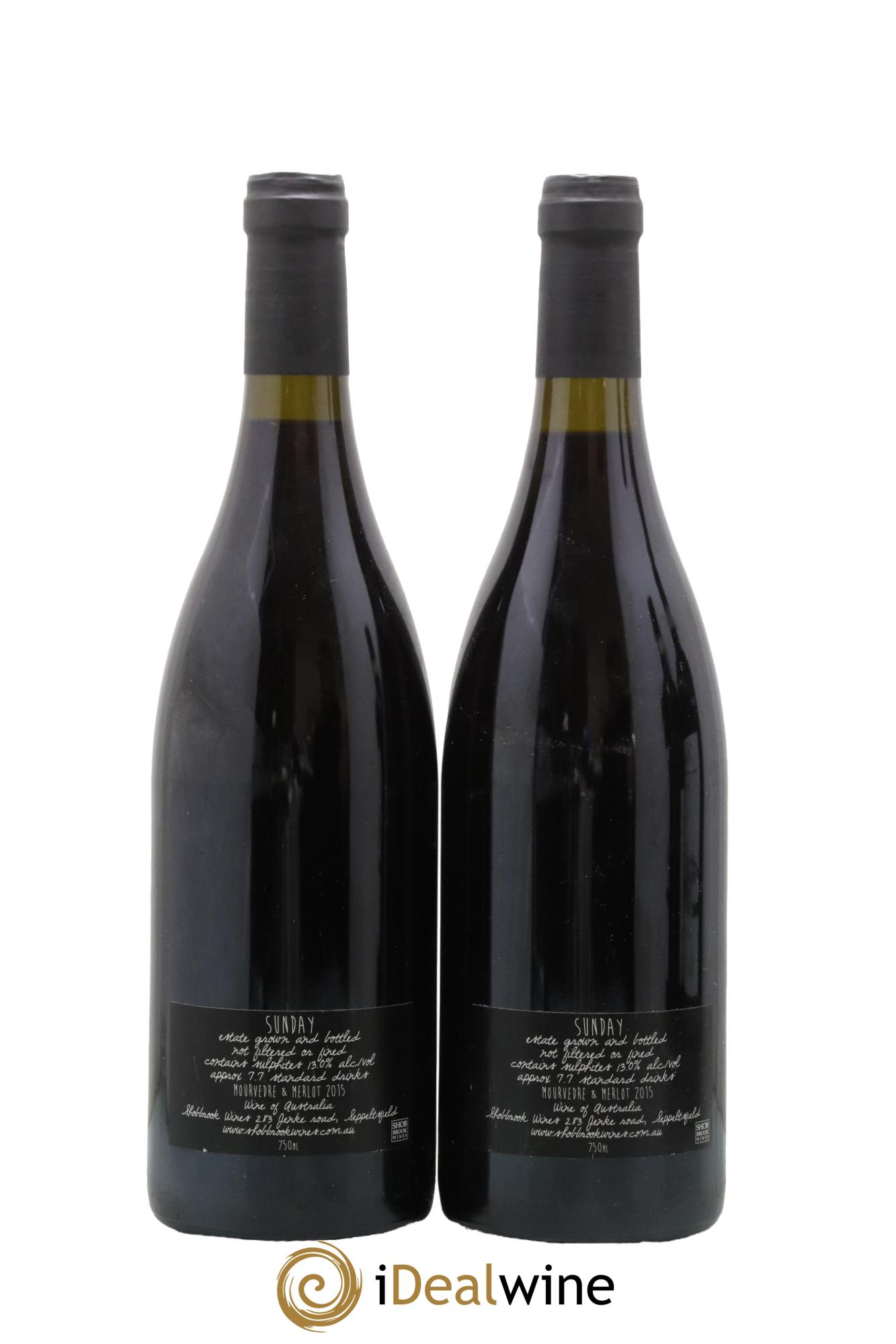 Australie Barossa Valley Sunday Tommy Ruff 2015 - Lot of 2 bottles - 1